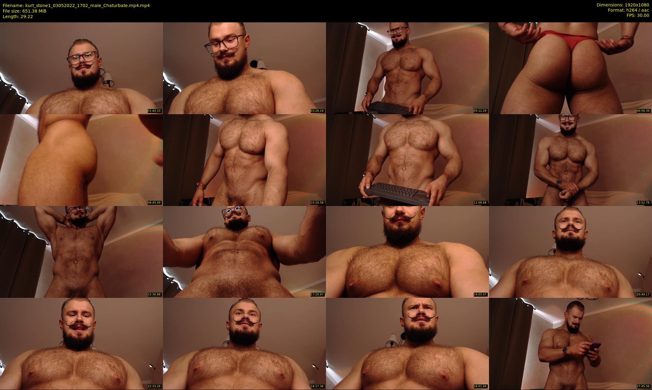 kurt_stone1 — 30 minute Chaturbate male cam show recording, 1080p, May 3, 2022
