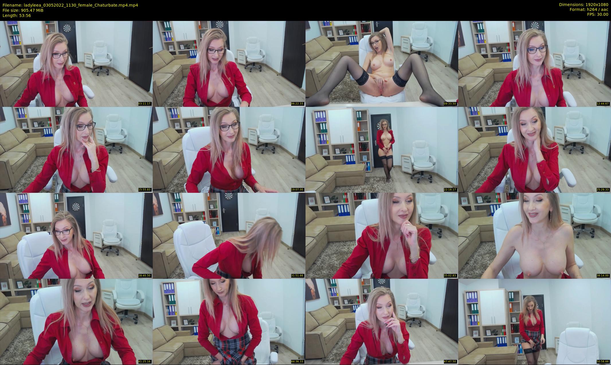 ladyleea — 54 minute Chaturbate female cam show recording, 1080p, May 3, 2022