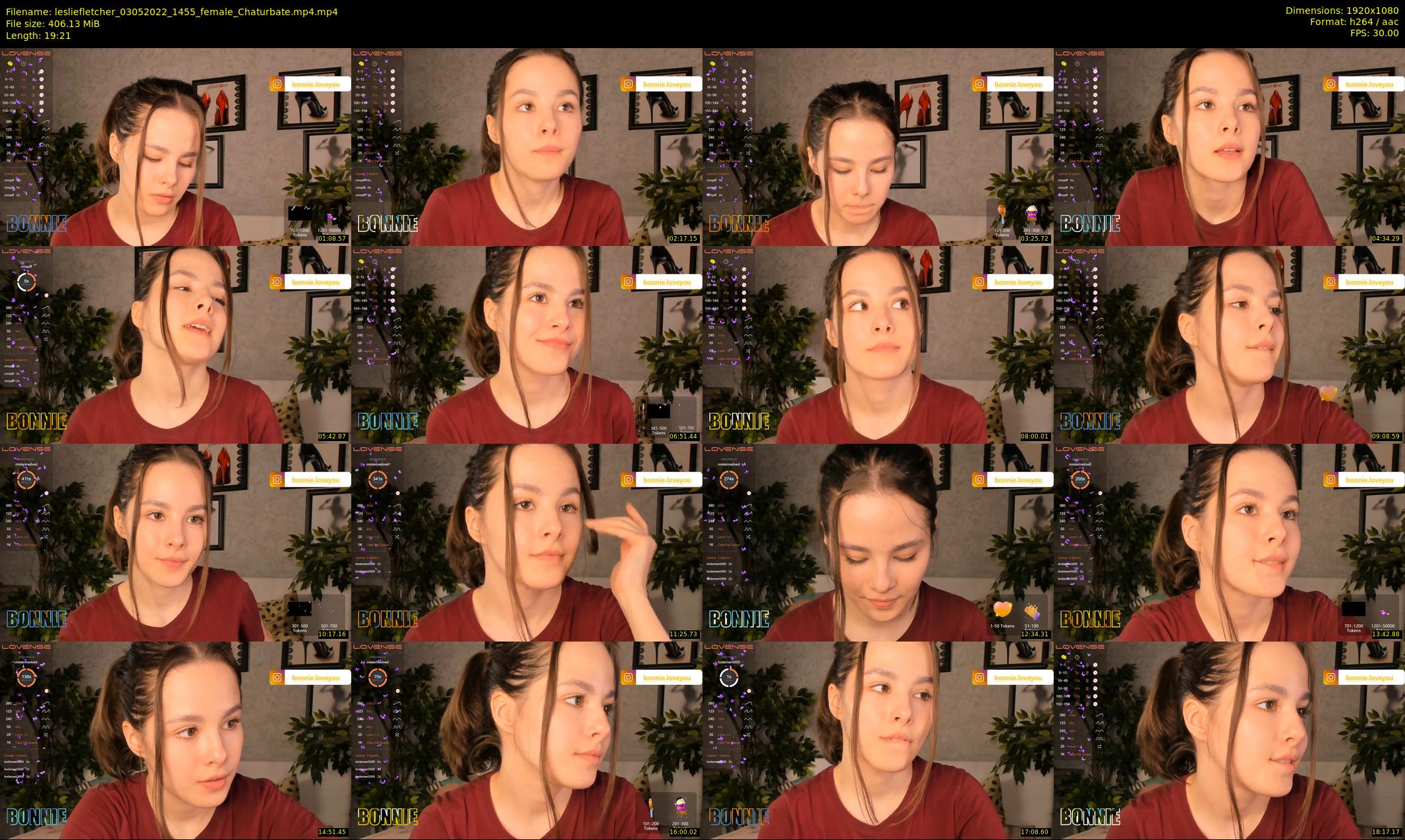 lesliefletcher — 20 minute Chaturbate couple cam show recording, 1080p, May 3, 2022