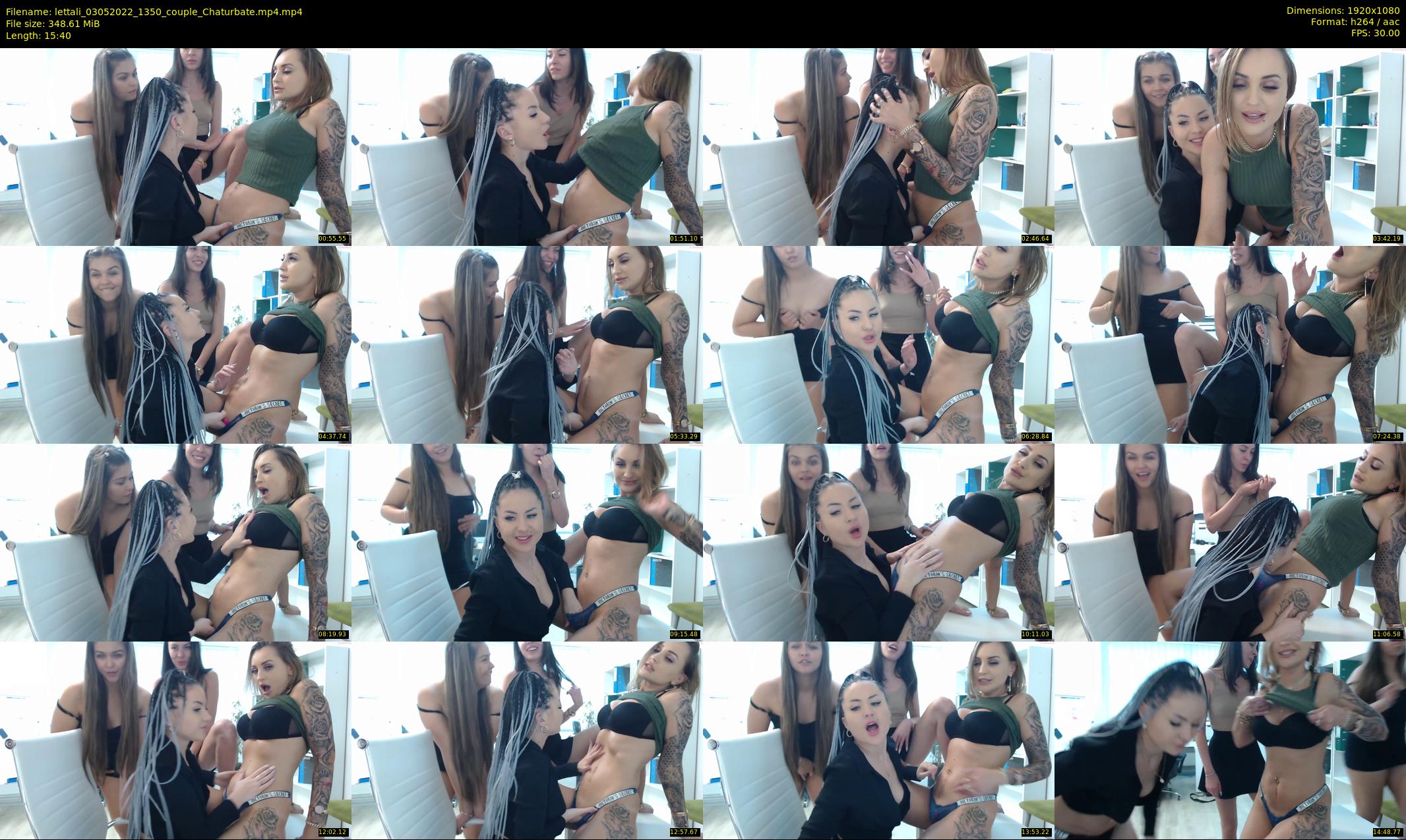 lettali — 16 minute Chaturbate female cam show recording, 1080p, May 3, 2022