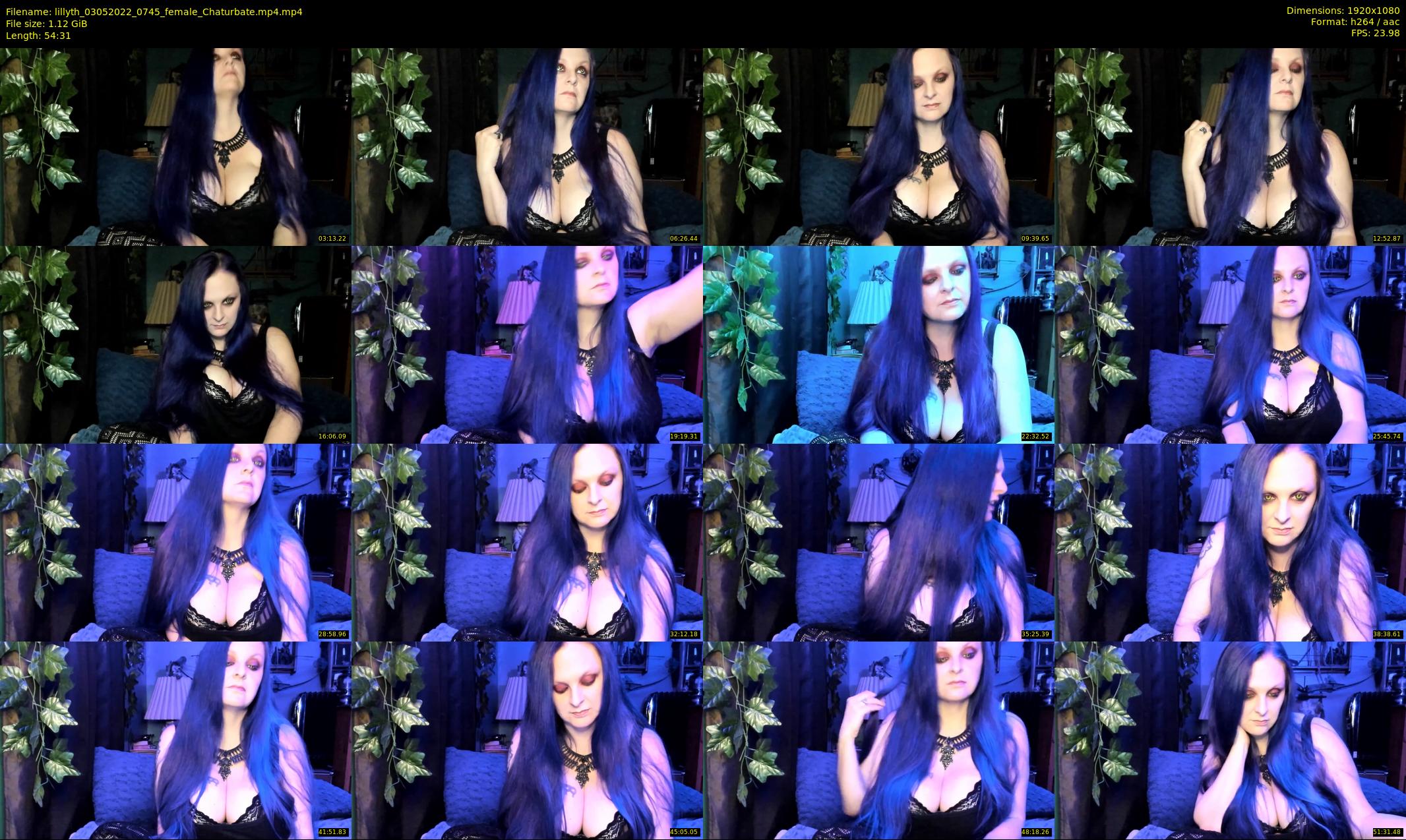 lillyth — 55 minute Chaturbate female cam show recording, 1080p, May 3, 2022