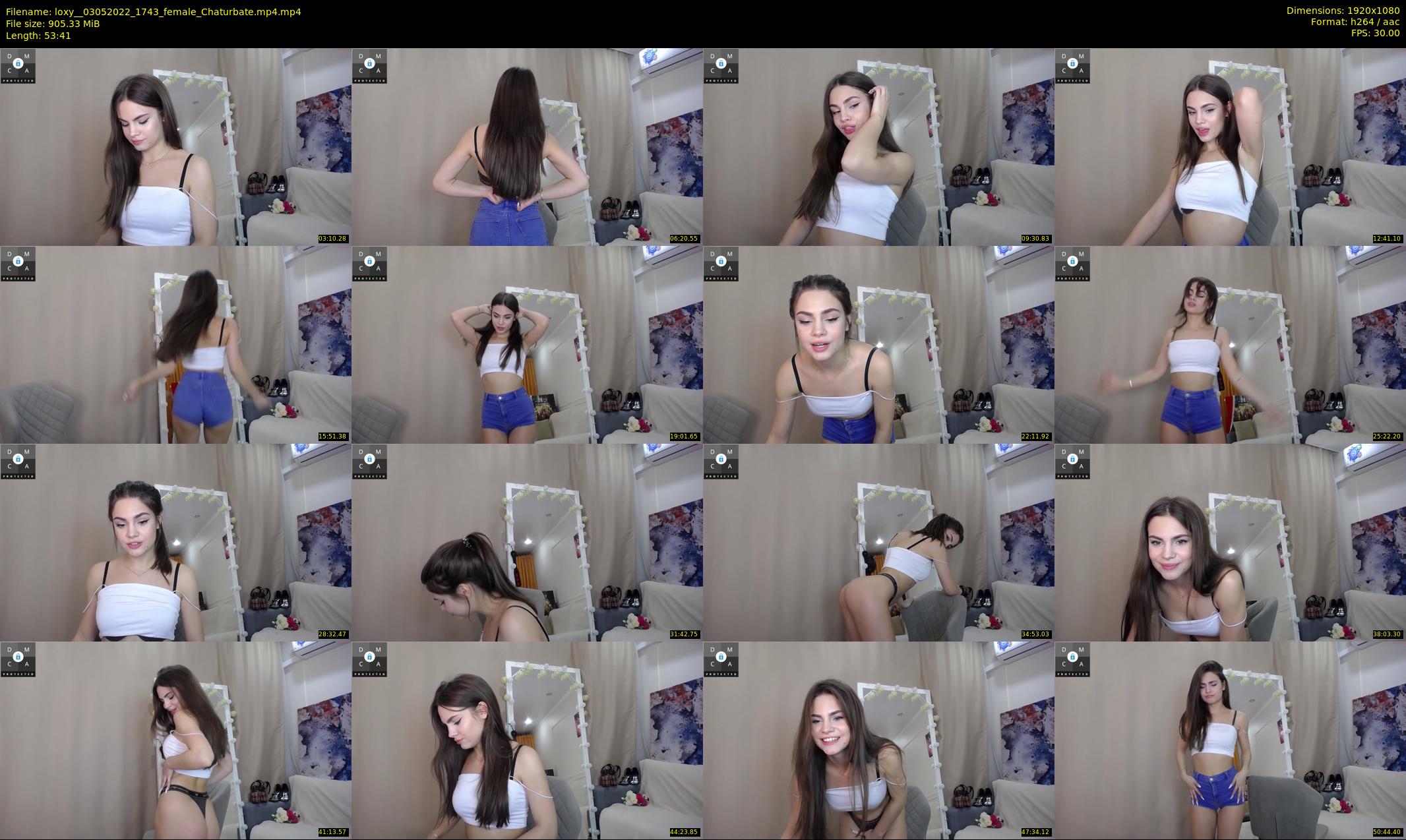 loxy_ — 54 minute Chaturbate female cam show recording, 1080p, May 3, 2022