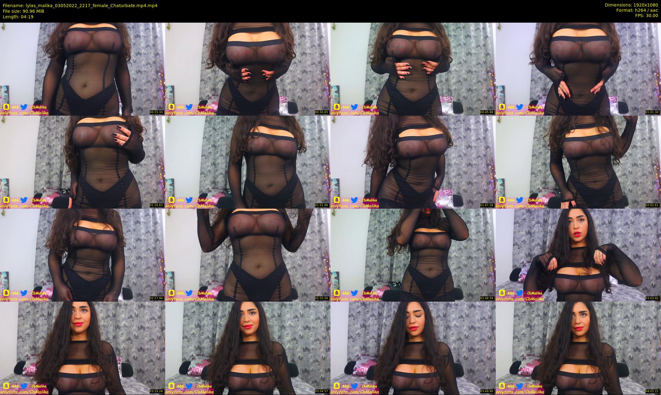 lylas_malika — 5 minute Chaturbate female cam show recording, 1080p, May 3, 2022