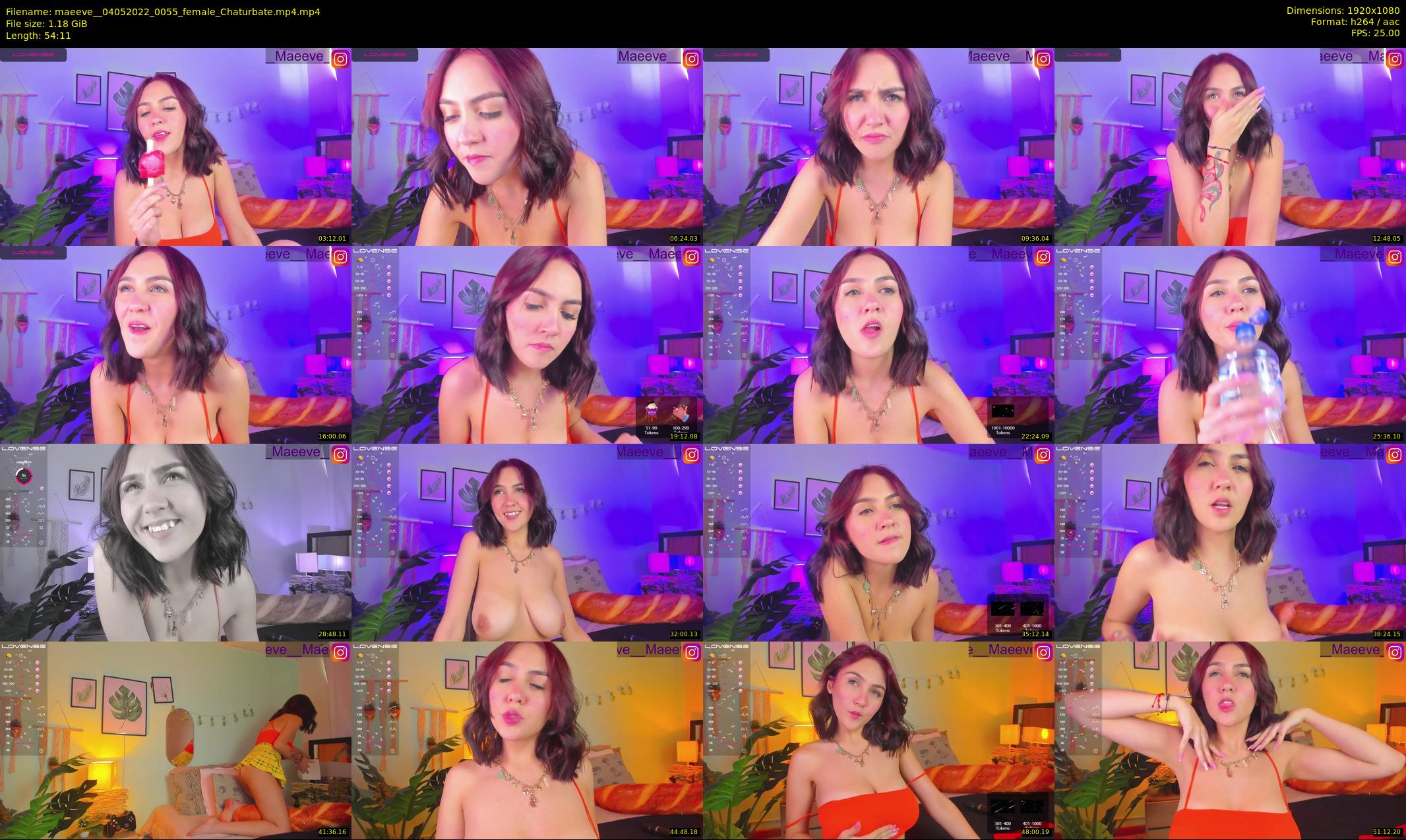 maeeve_ — 55 minute Chaturbate female cam show recording, 1080p, May 4, 2022