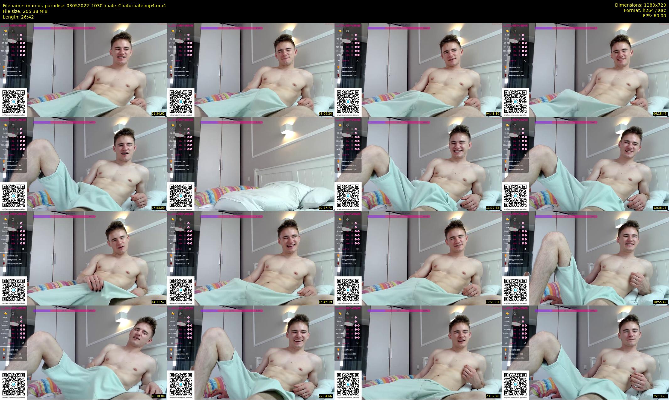 marcus_paradise — 27 minute Chaturbate male cam show recording, 720p, May 3, 2022