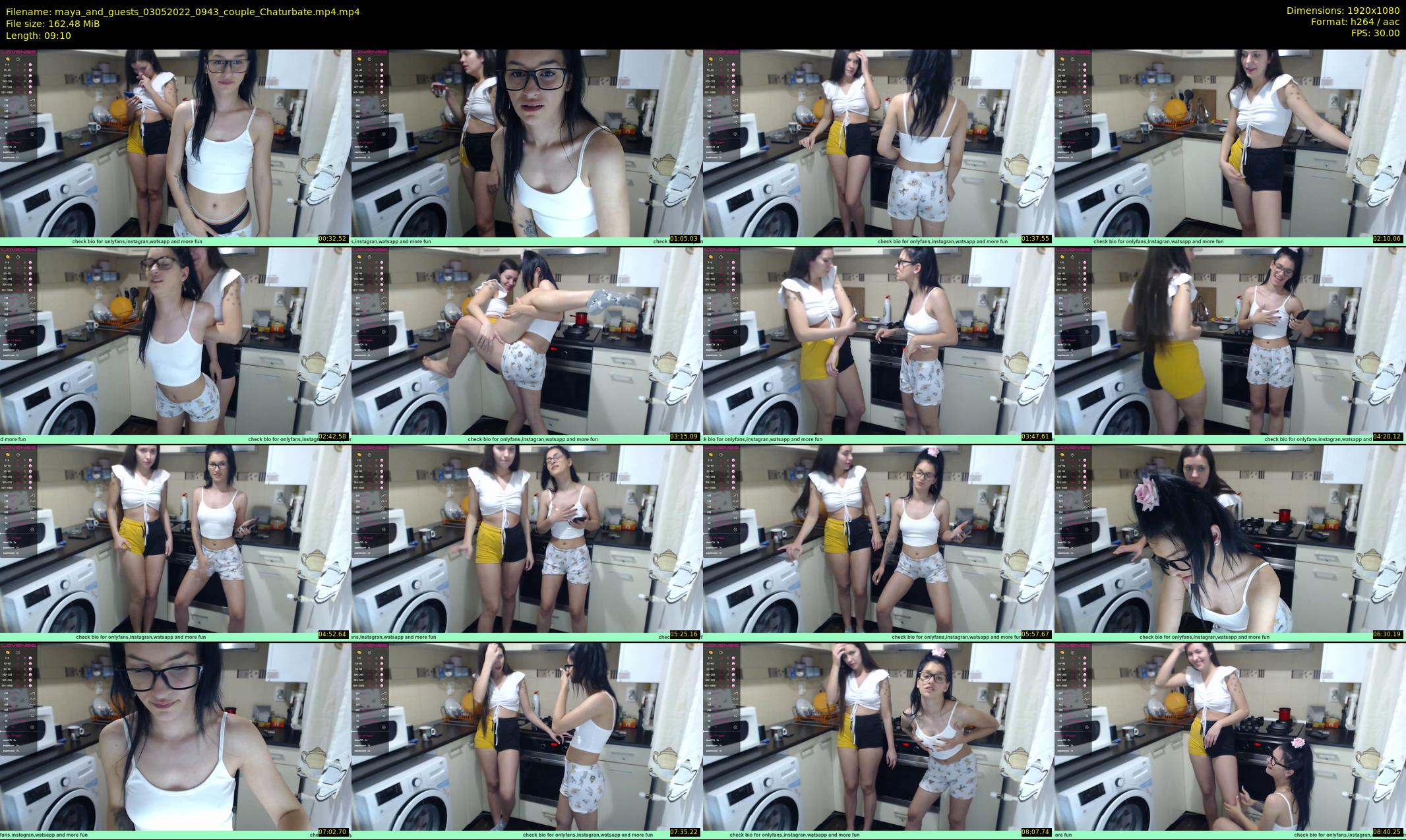 maya_and_guests — 10 minute Chaturbate couple cam show recording, 1080p, May 3, 2022