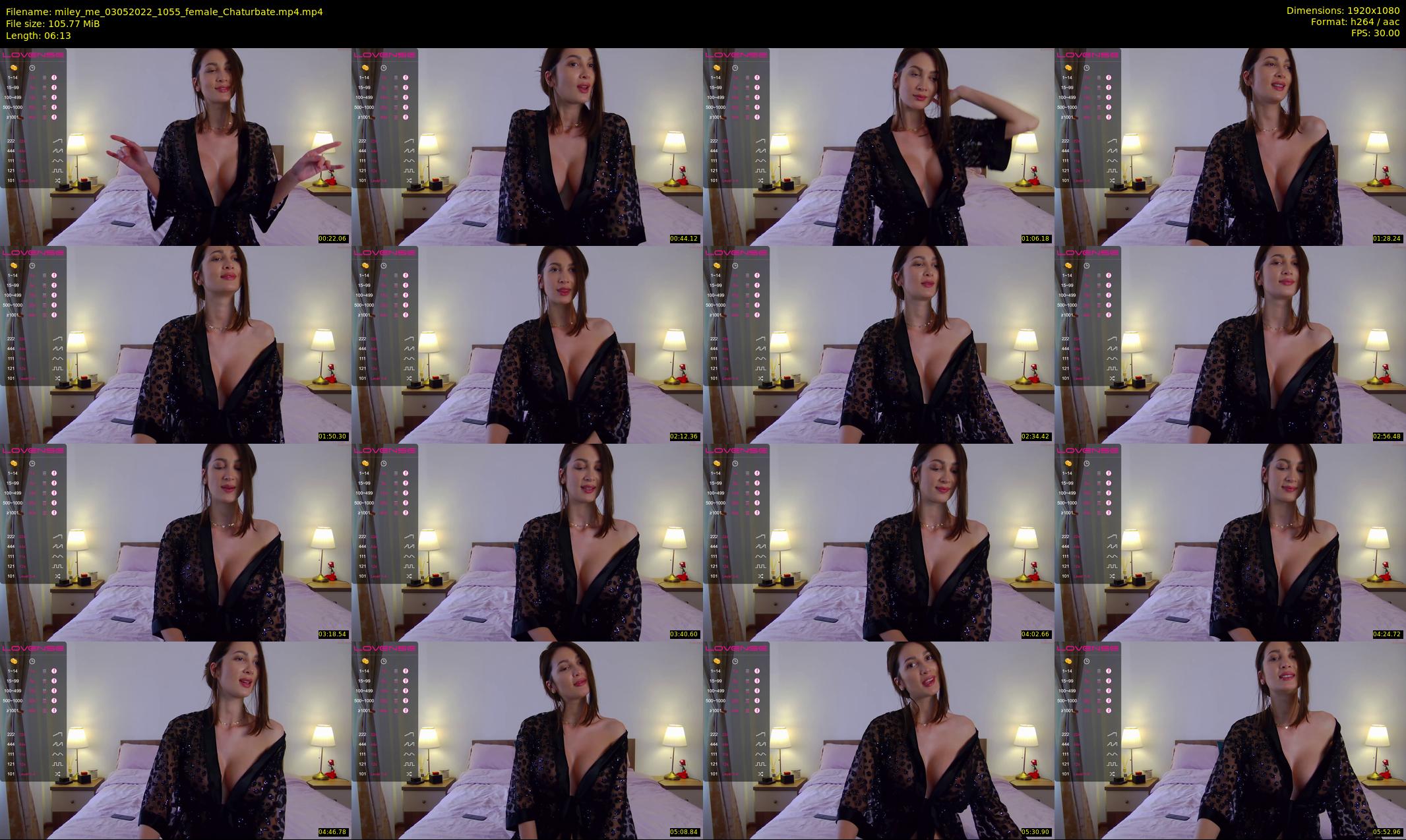 miley_me — 7 minute Chaturbate female cam show recording, 1080p, May 3, 2022