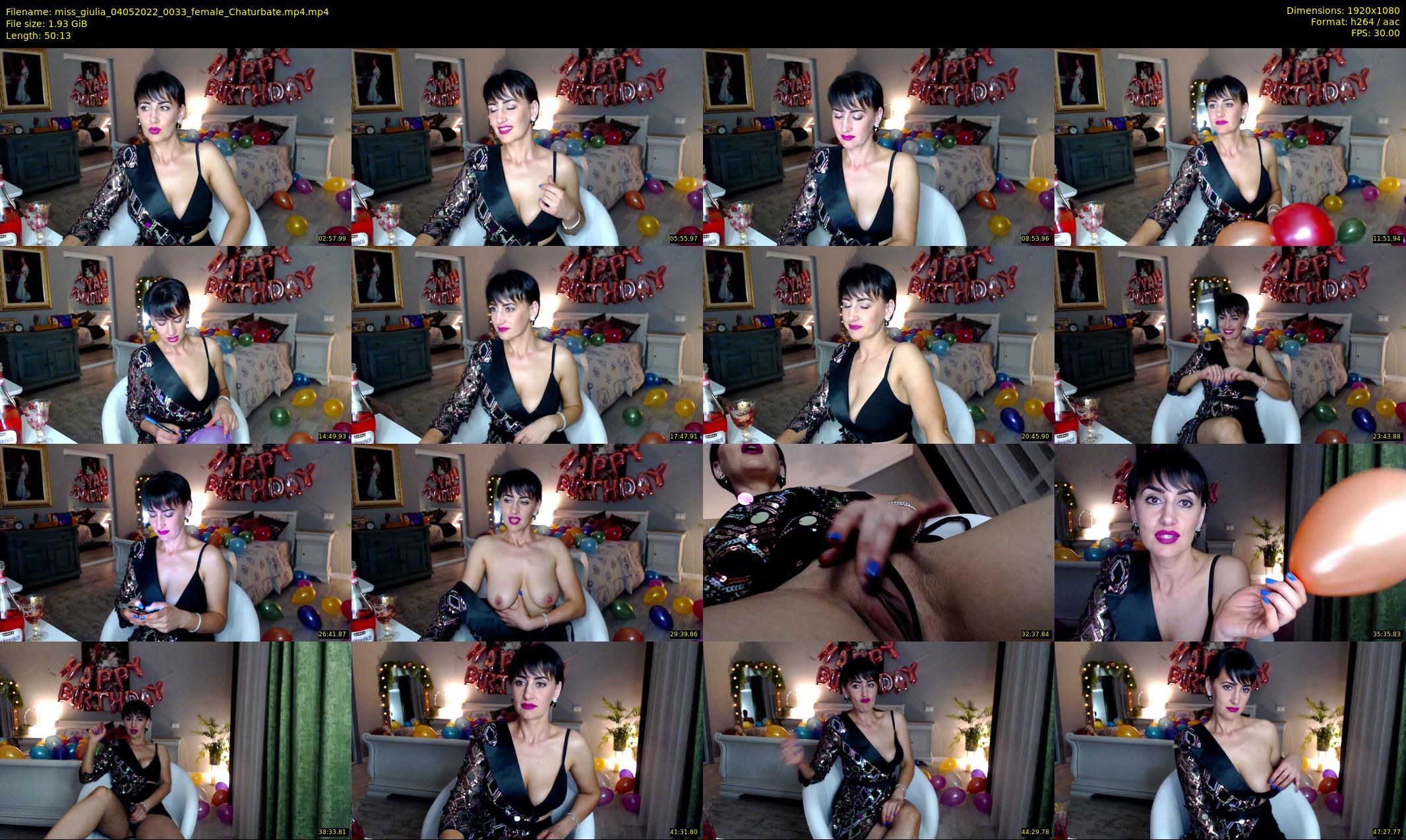 miss_giulia — 51 minute Chaturbate female cam show recording, 1080p, May 4, 2022