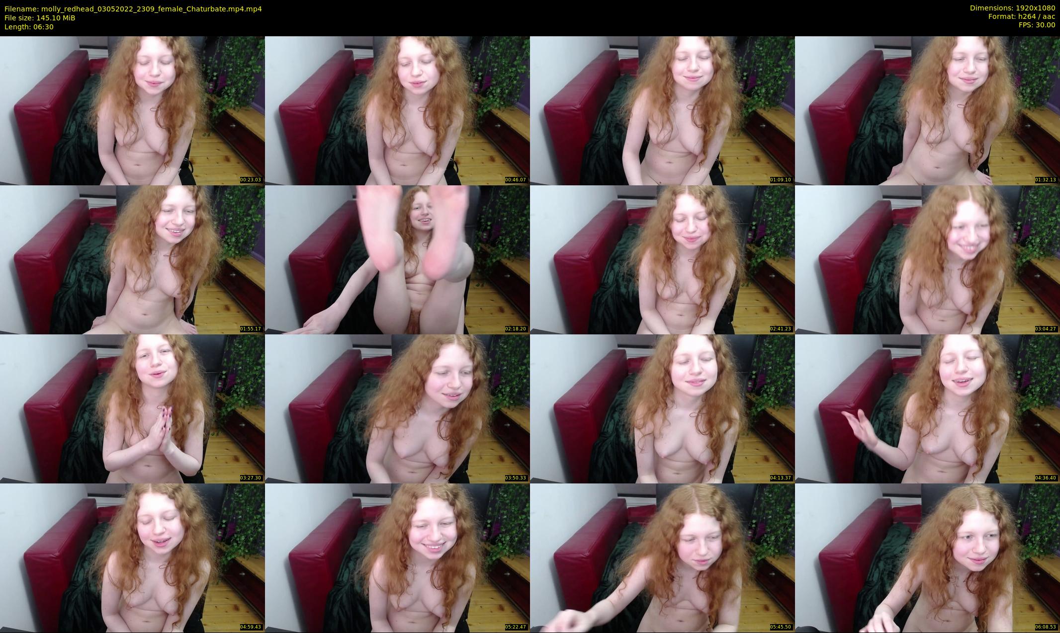 molly_redhead — 7 minute Chaturbate female cam show recording, 1080p, May 3, 2022