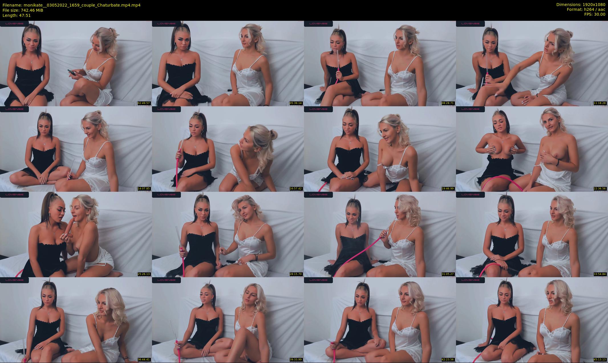 monikate_ — 48 minute Chaturbate couple cam show recording, 1080p, May 3, 2022