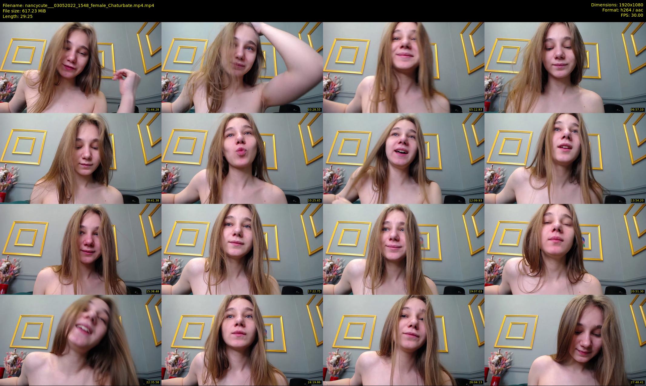nancycute__ — 30 minute Chaturbate female cam show recording, 1080p, May 3, 2022