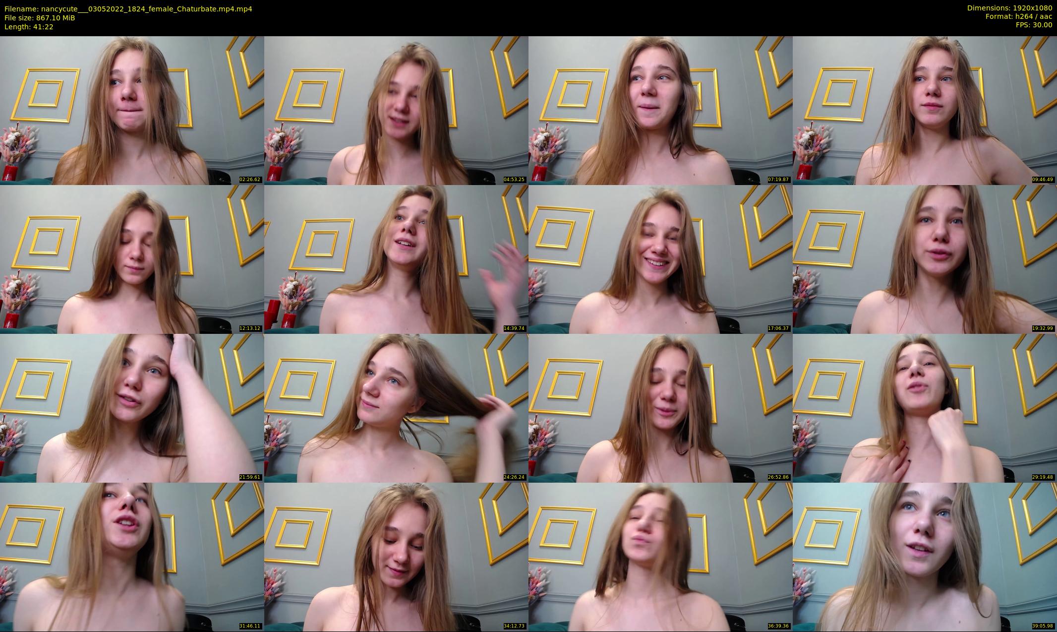 nancycute__ — 42 minute Chaturbate female cam show recording, 1080p, May 3, 2022