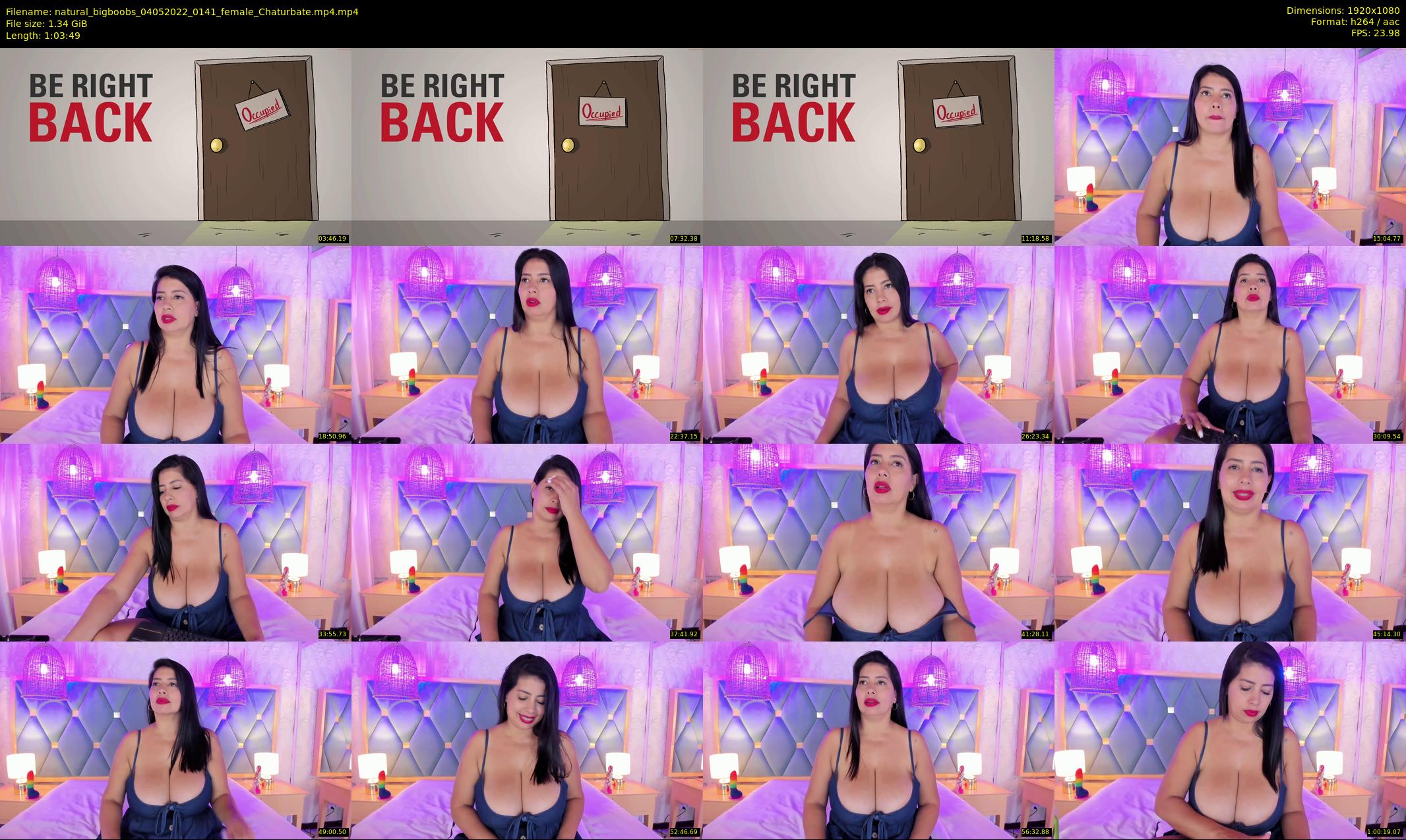 natural_bigboobs — 64 minute Chaturbate female cam show recording, 1080p, May 4, 2022