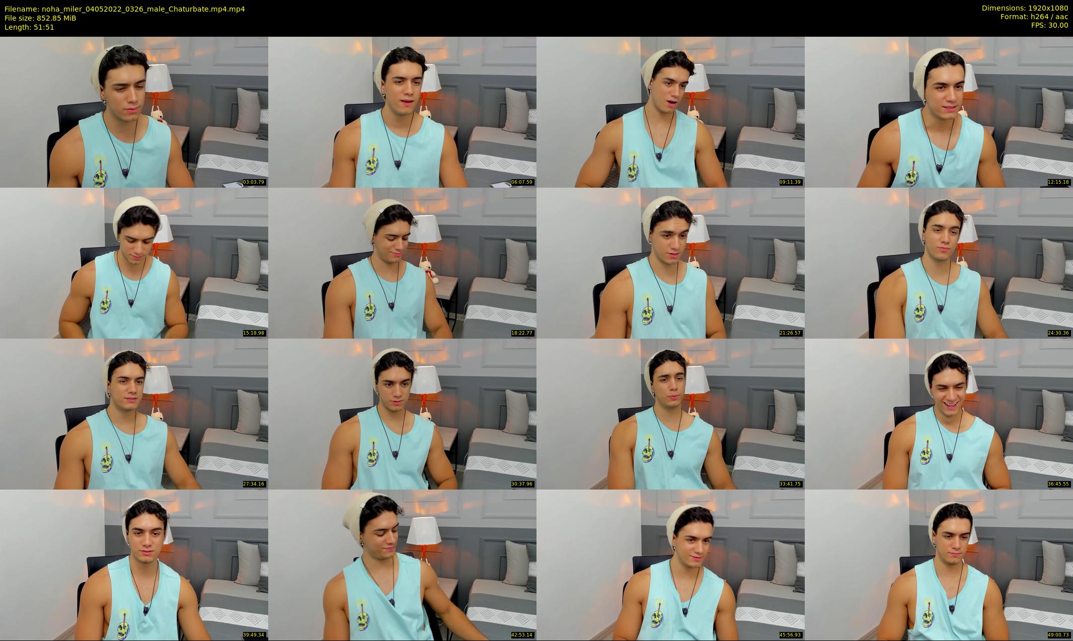 noha_miler — 52 minute Chaturbate male cam show recording, 1080p, May 4, 2022