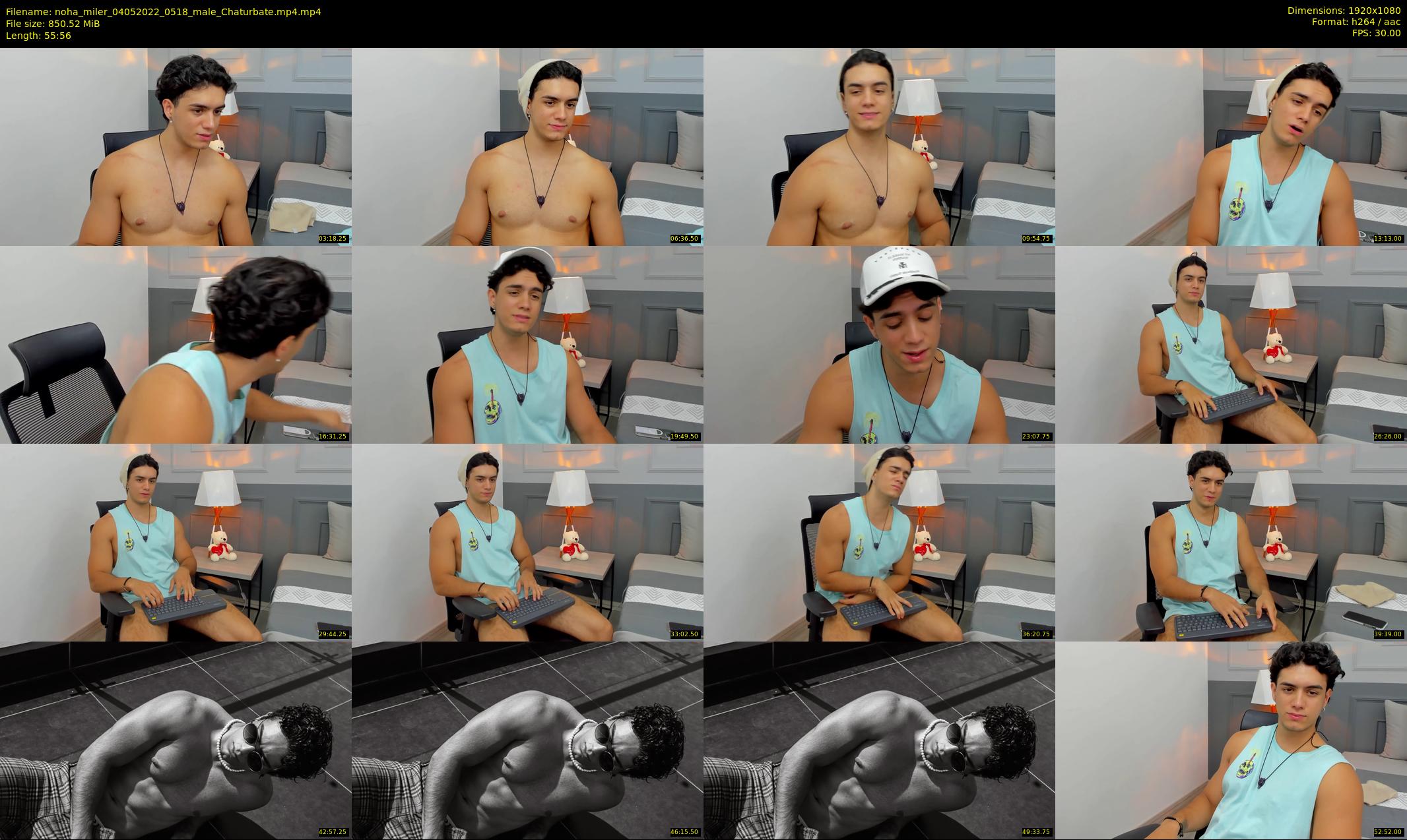 noha_miler — 56 minute Chaturbate male cam show recording, 1080p, May 4, 2022