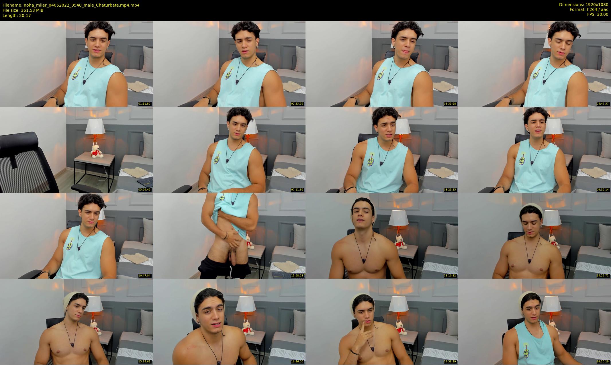 noha_miler — 21 minute Chaturbate male cam show recording, 1080p, May 4, 2022