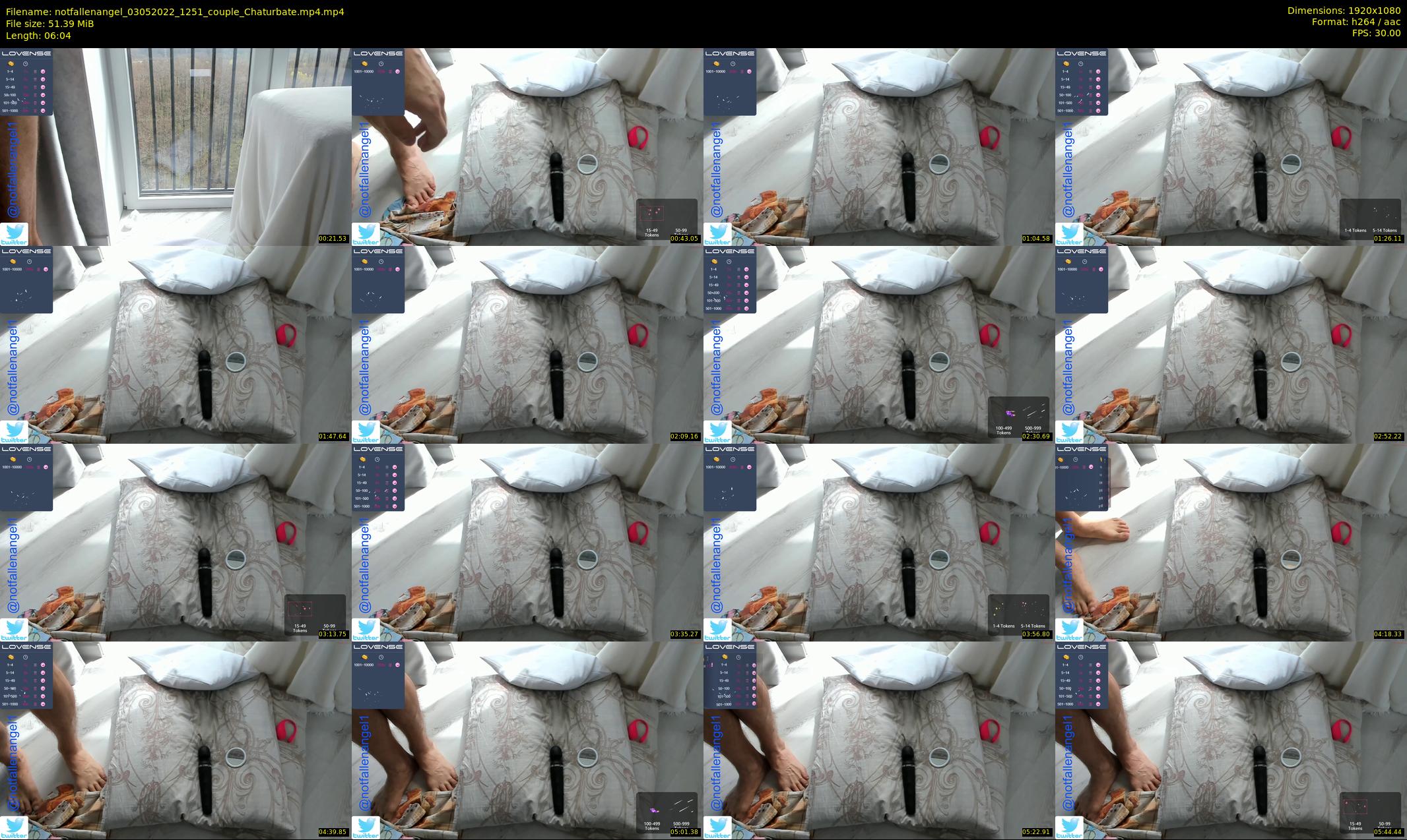 notfallenangel — 7 minute Chaturbate couple cam show recording, 1080p, May 3, 2022