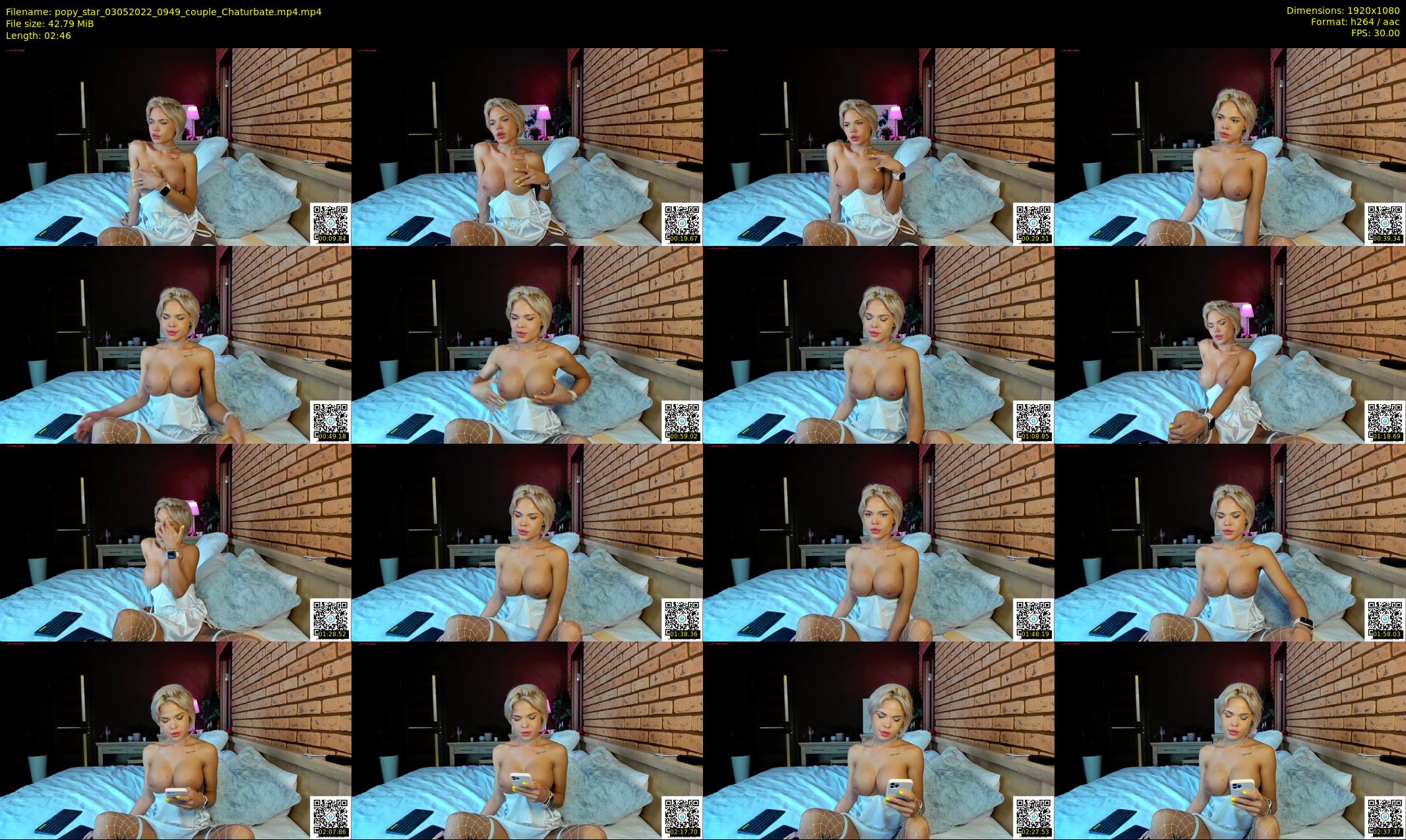 popy_star — 3 minute Chaturbate couple cam show recording, 1080p, May 3, 2022