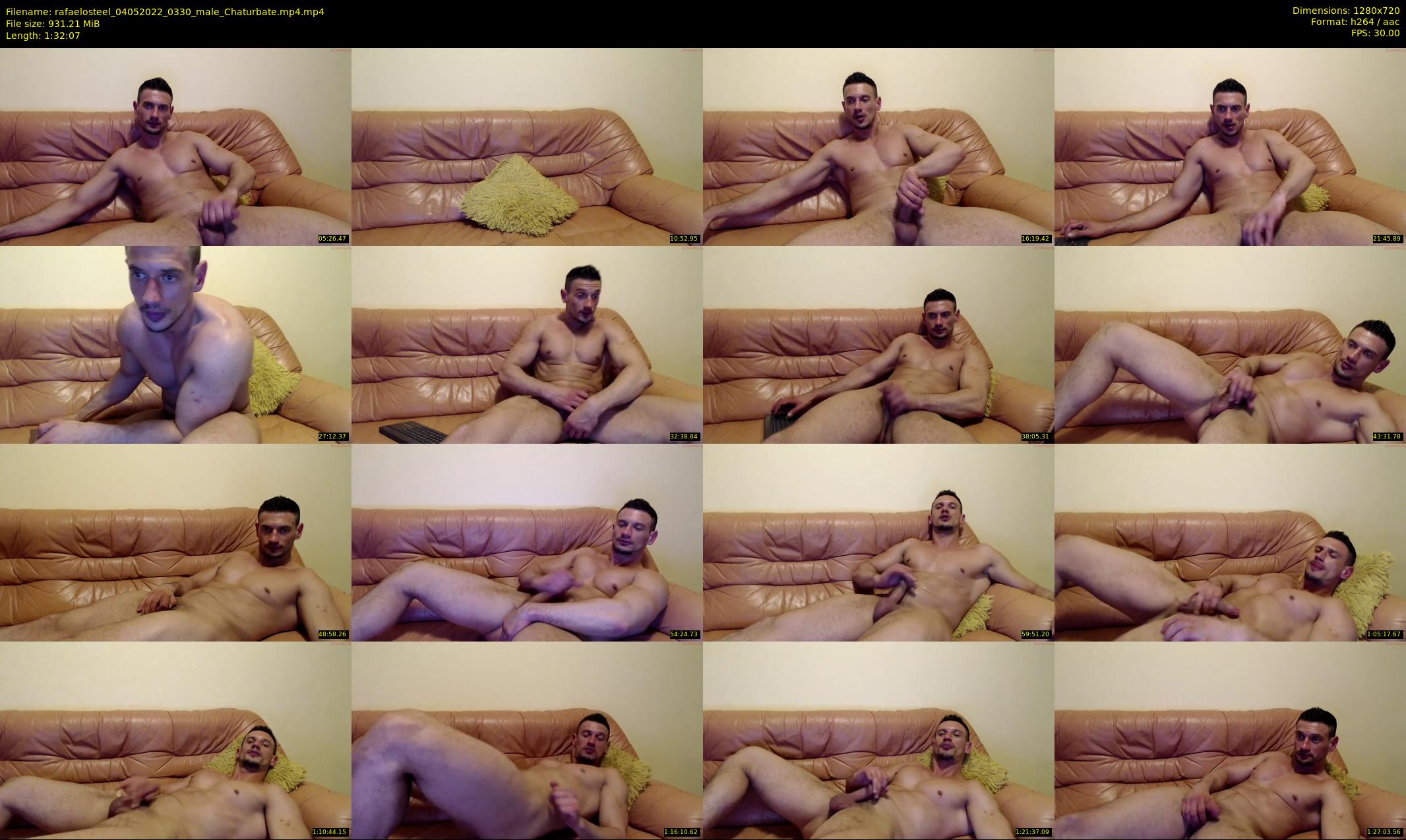 rafaelosteel — 93 minute Chaturbate male cam show recording, 720p, May 4, 2022