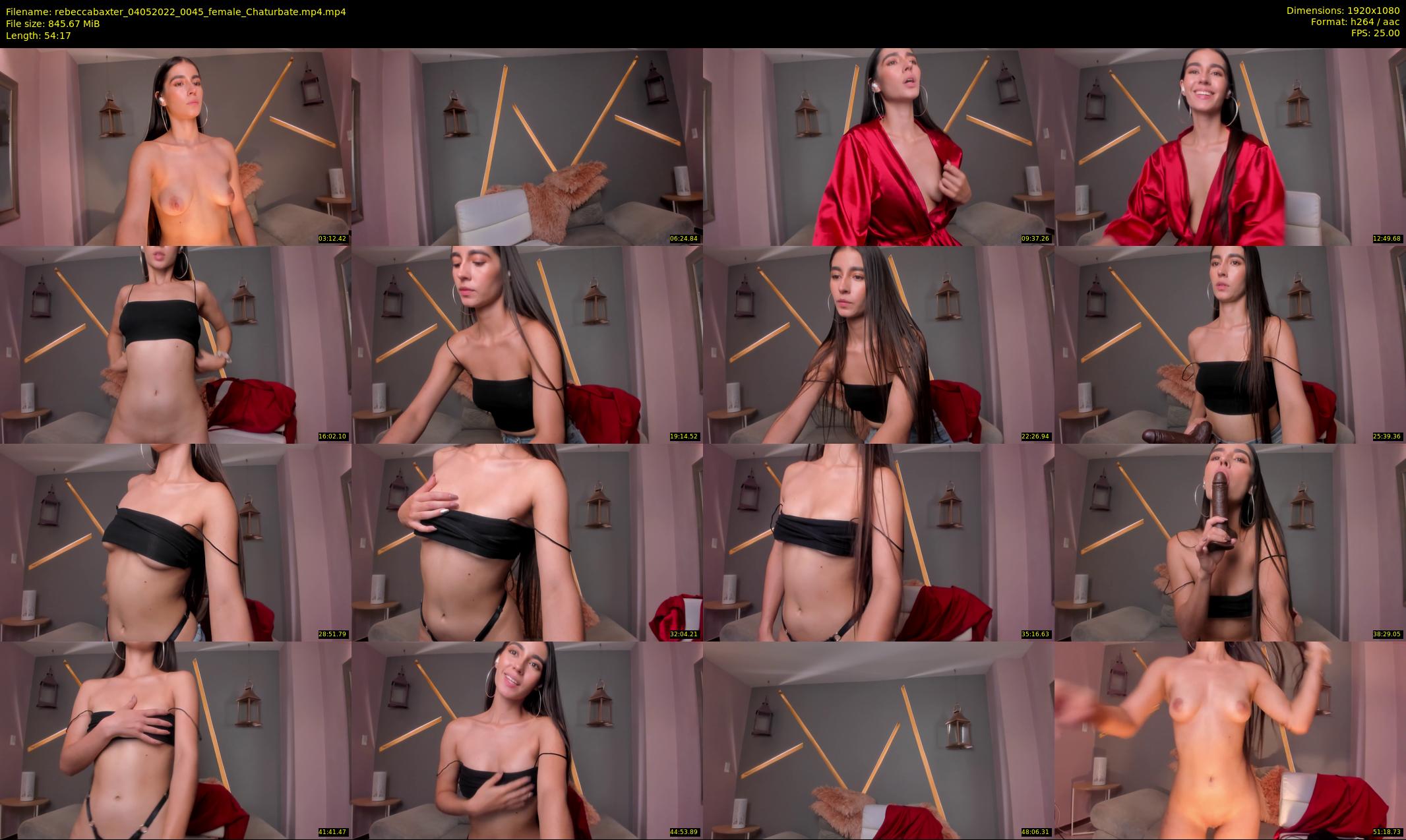 rebeccabaxter — 55 minute Chaturbate female cam show recording, 1080p, May 4, 2022