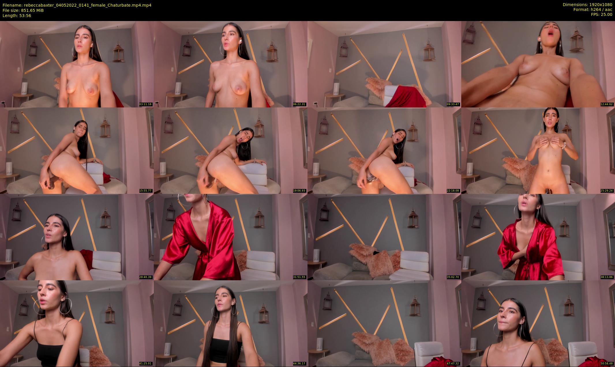 rebeccabaxter — 54 minute Chaturbate female cam show recording, 1080p, May 4, 2022
