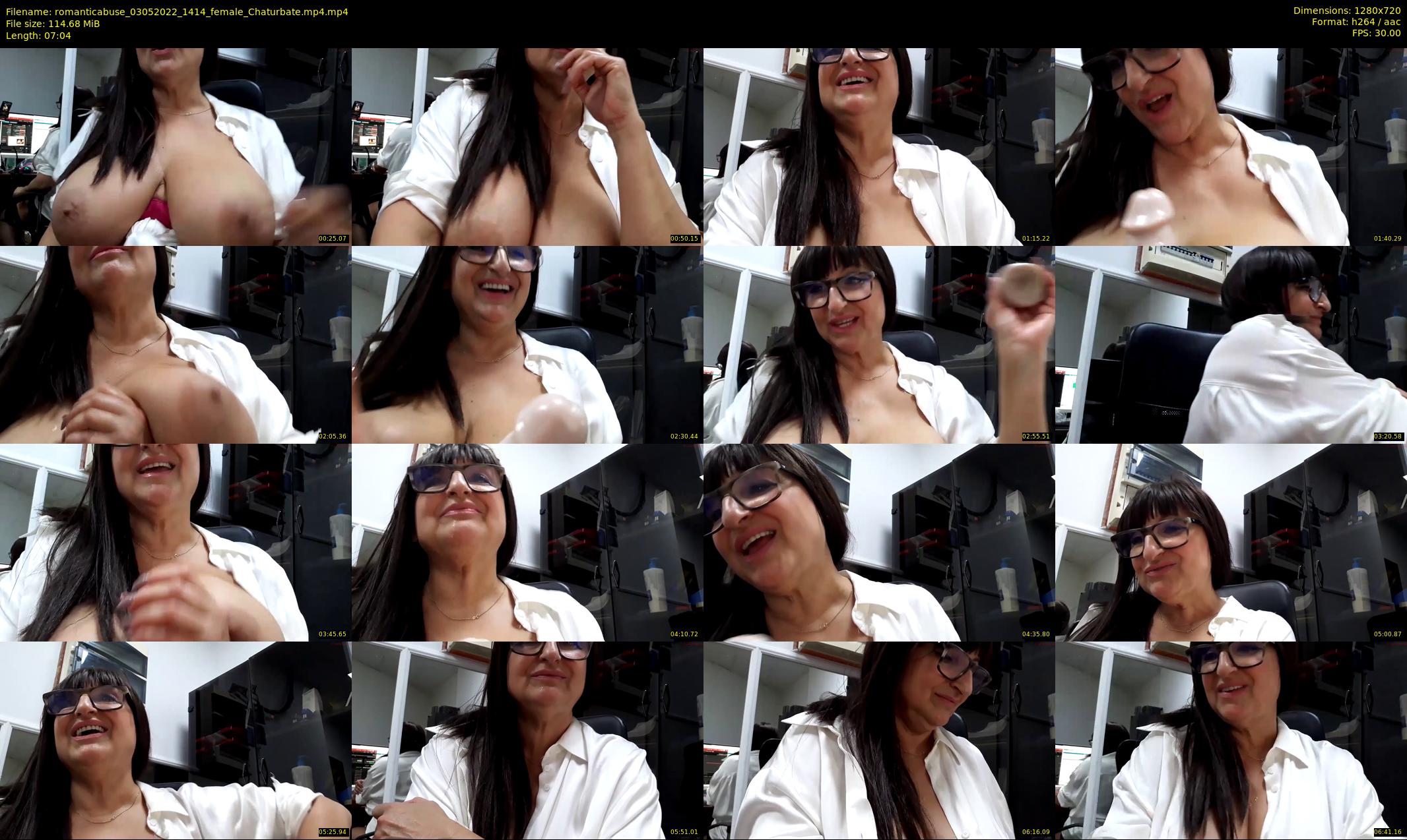 romanticabuse — 8 minute Chaturbate female cam show recording, 720p, May 3, 2022