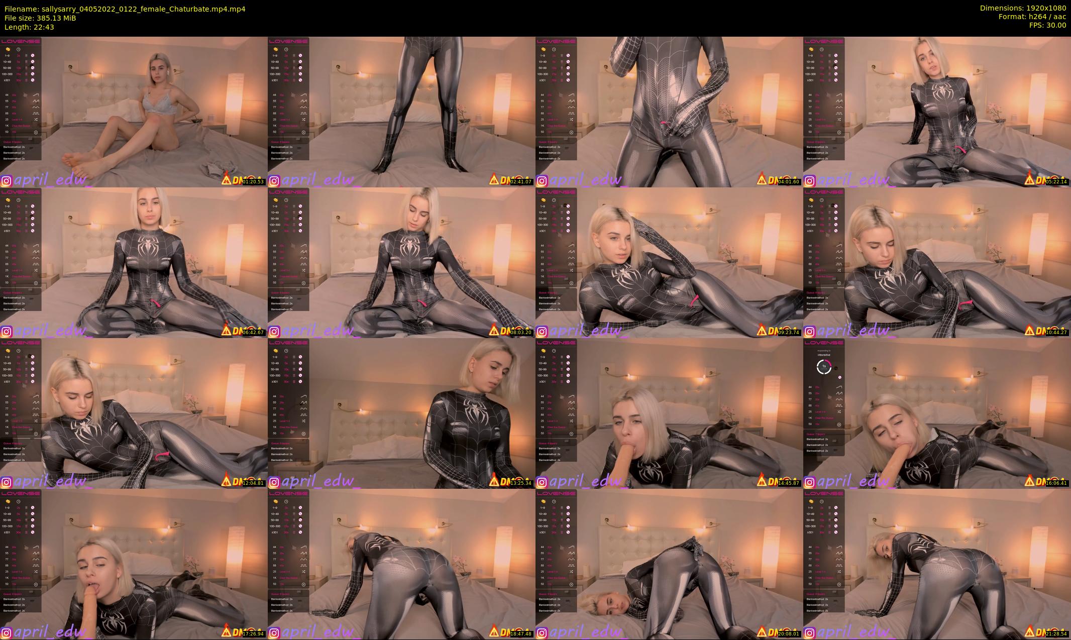 sallysarry — 23 minute Chaturbate couple cam show recording, 1080p, May 4, 2022