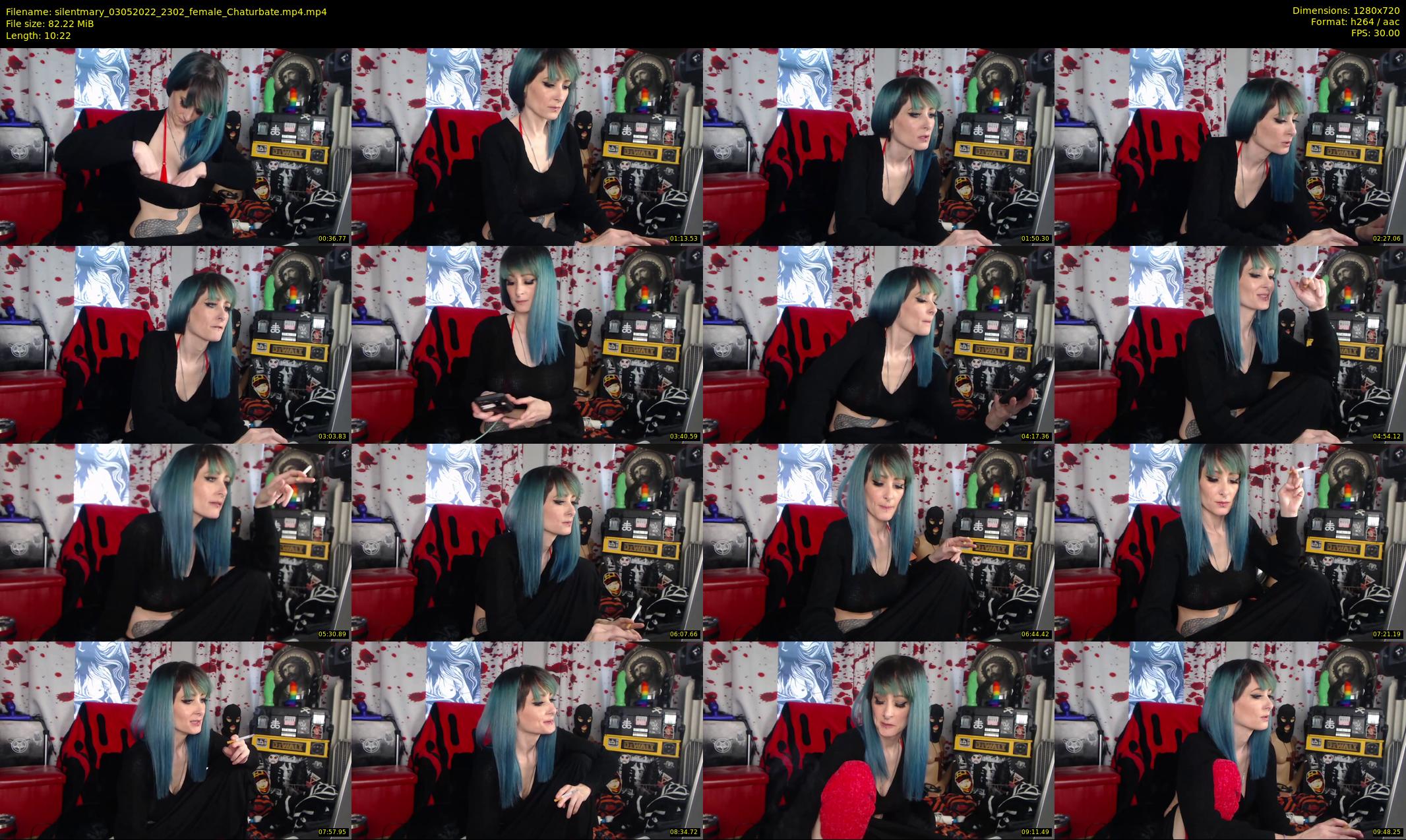 silentmary — 11 minute Chaturbate female cam show recording, 720p, May 3, 2022