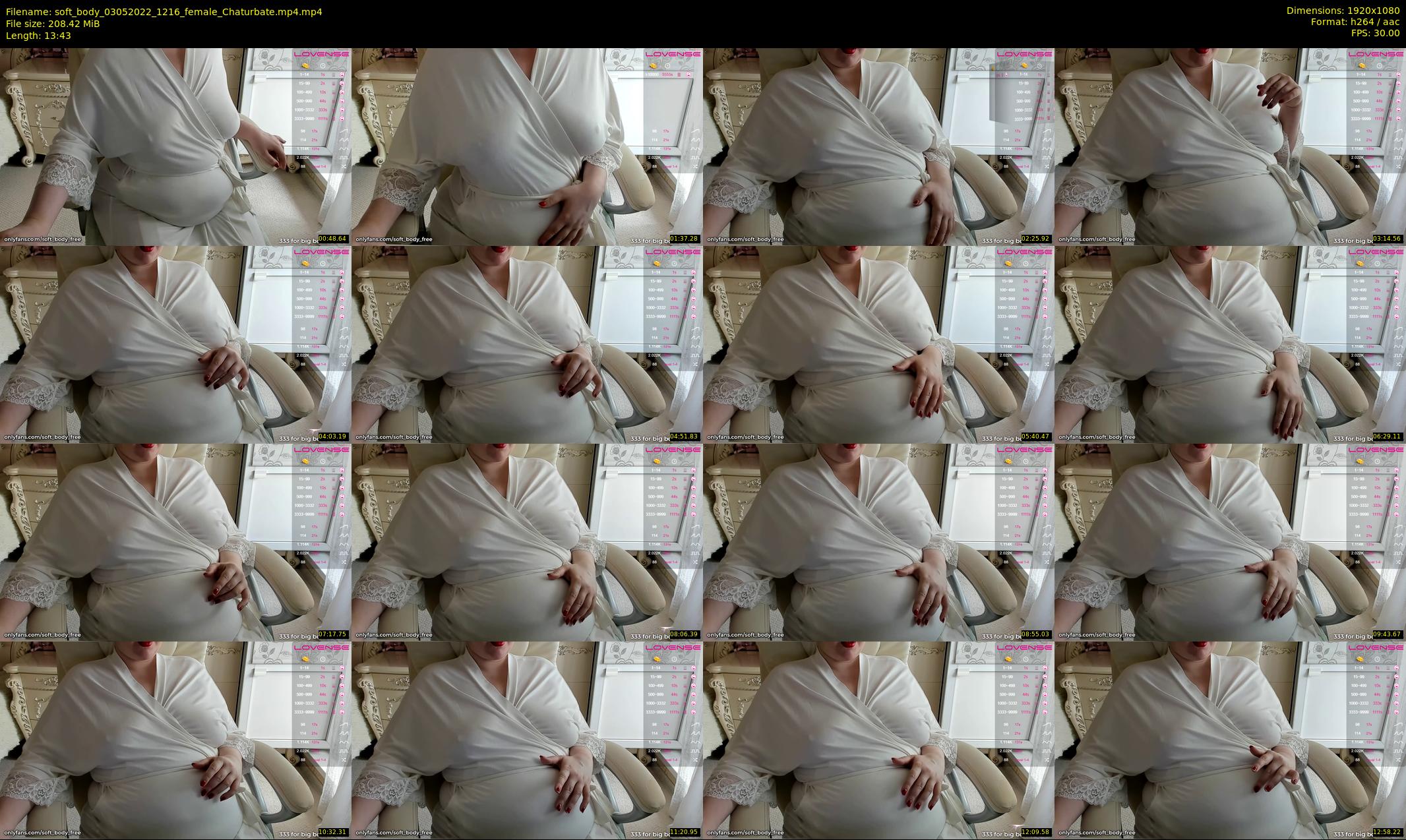 soft_body — 14 minute Chaturbate female cam show recording, 1080p, May 3, 2022
