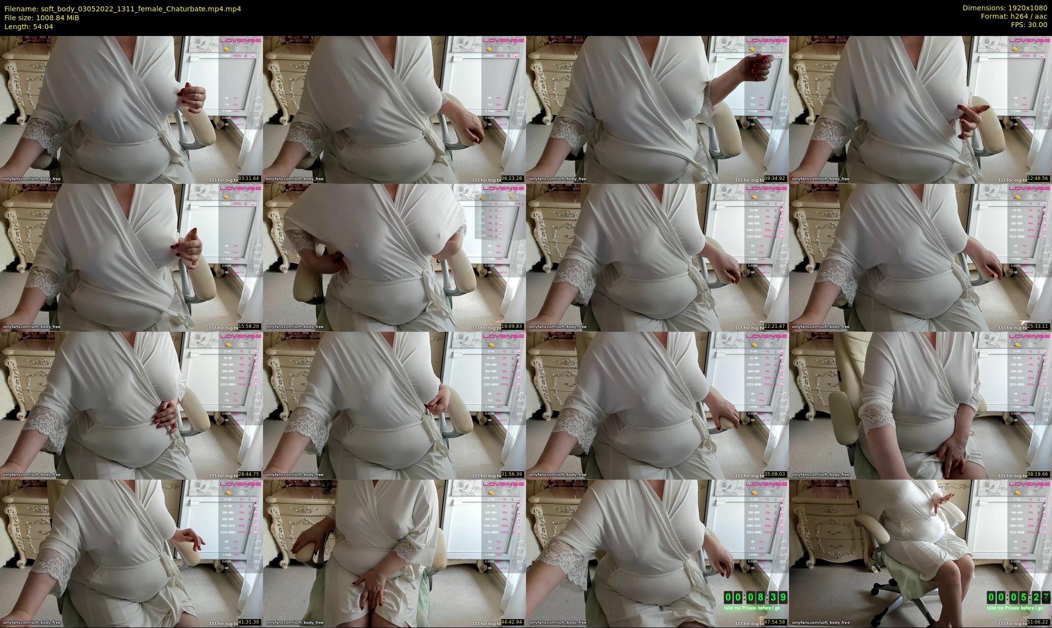 soft_body — 55 minute Chaturbate female cam show recording, 1080p, May 3, 2022