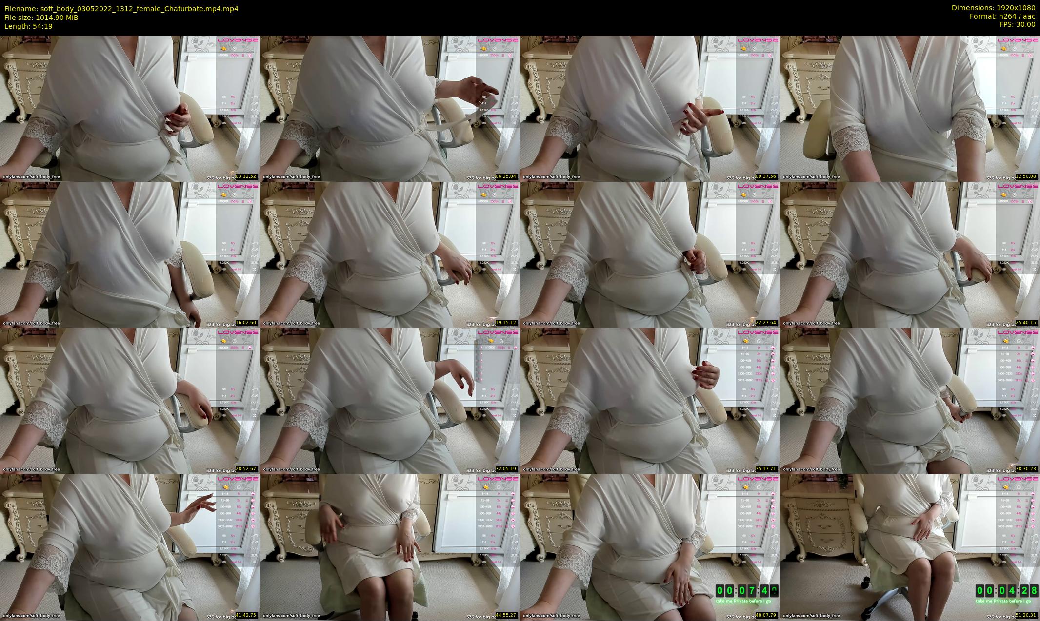 soft_body — 55 minute Chaturbate female cam show recording, 1080p, May 3, 2022