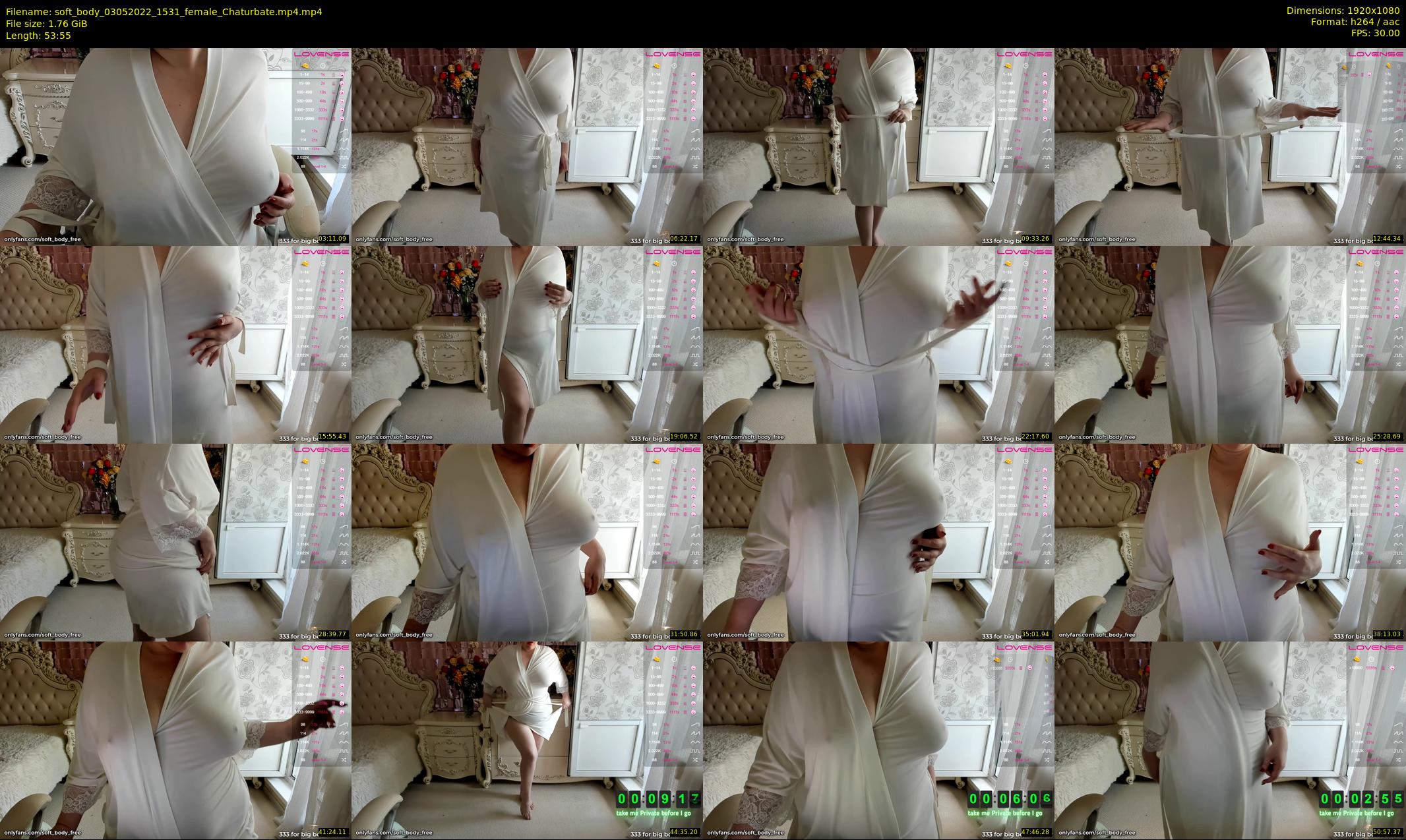 soft_body — 54 minute Chaturbate female cam show recording, 1080p, May 3, 2022