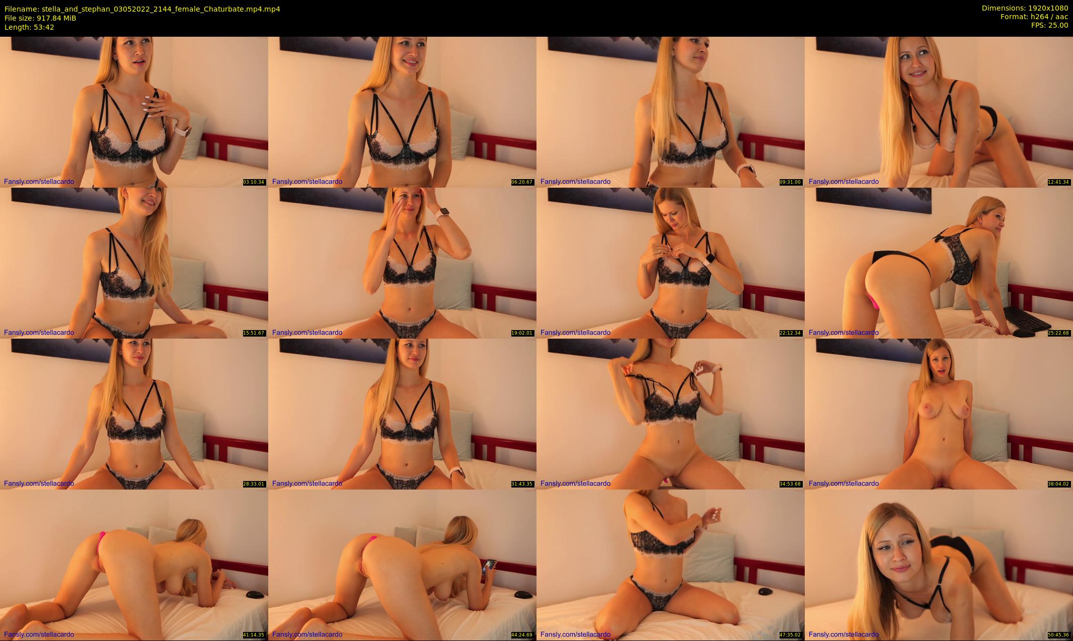 stella_and_stephan — 54 minute Chaturbate couple cam show recording, 1080p, May 3, 2022