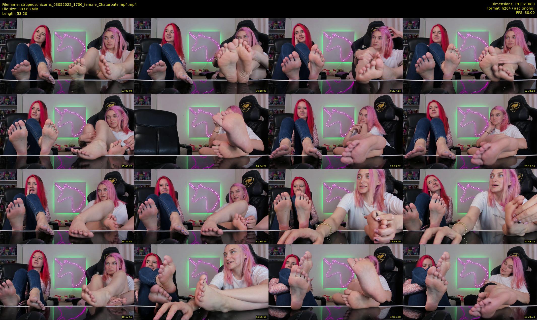 strupedsunicorns — 54 minute Chaturbate couple cam show recording, 1080p, May 3, 2022