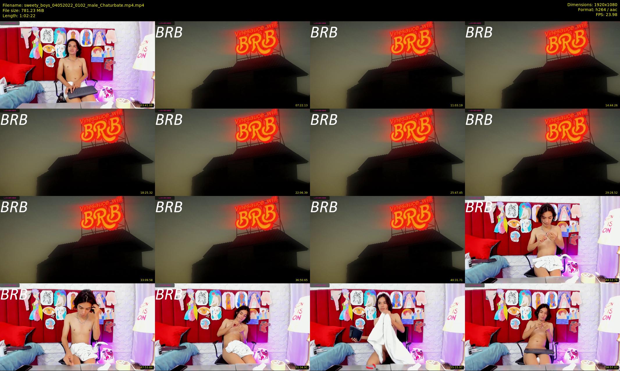sweety_boys — 63 minute Chaturbate male cam show recording, 1080p, May 4, 2022