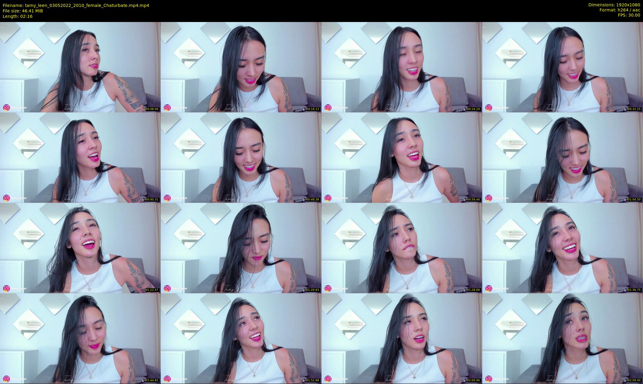 tamy_leen — 3 minute Chaturbate female cam show recording, 1080p, May 3, 2022