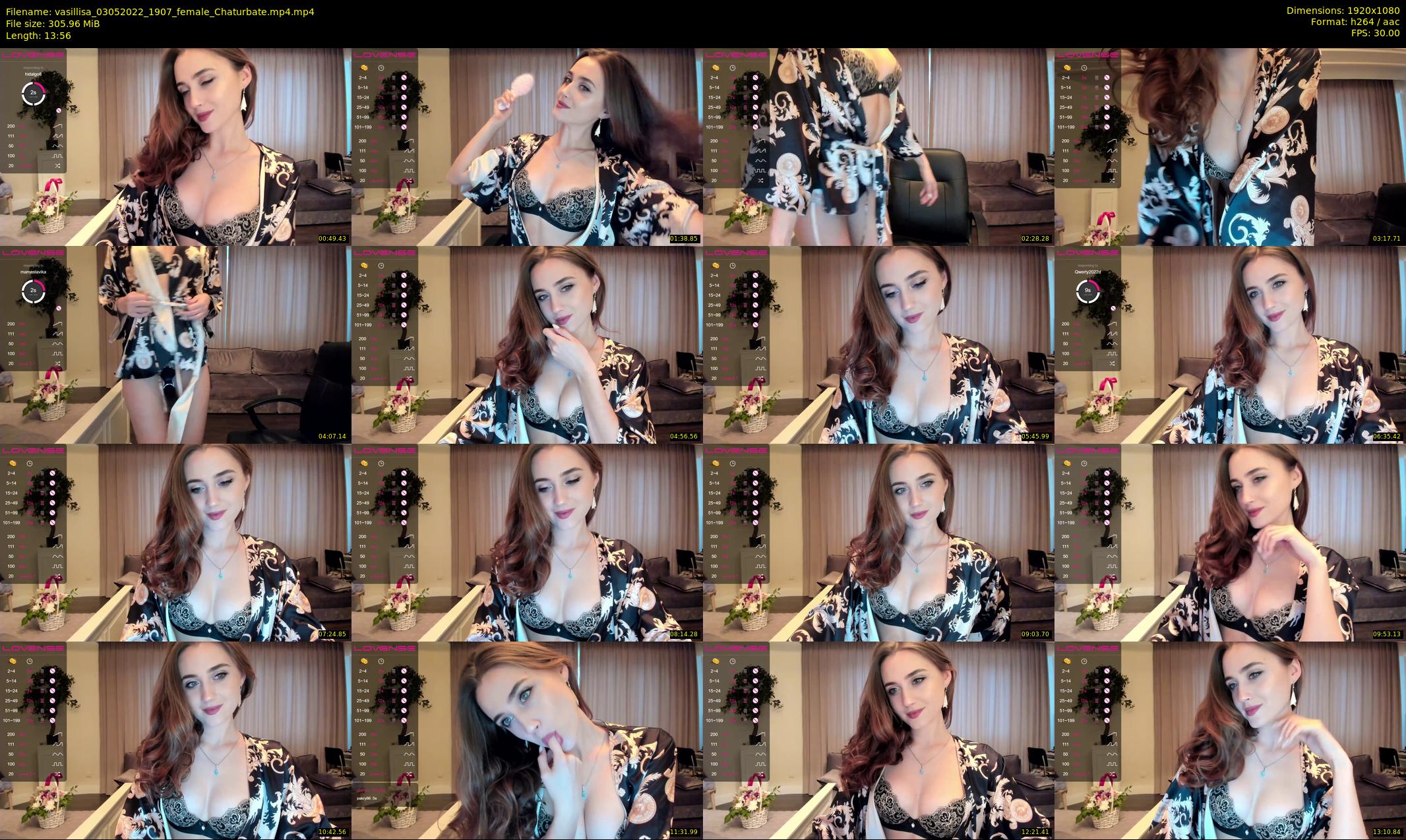 vasillisa — 14 minute Chaturbate female cam show recording, 1080p, May 3, 2022