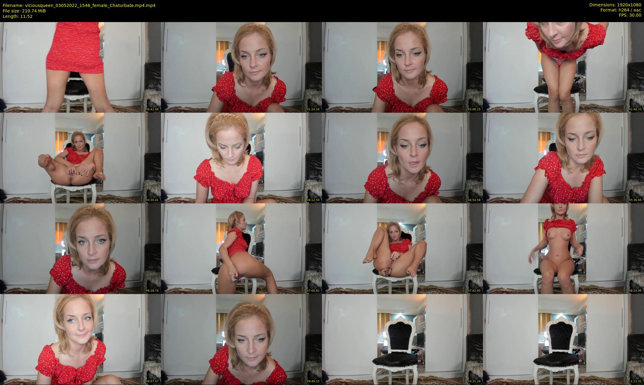 viciousqueen — 12 minute Chaturbate female cam show recording, 1080p, May 3, 2022