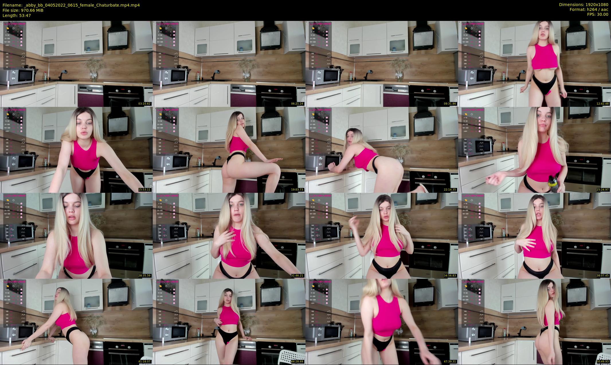_abby_bb — 54 minute Chaturbate female cam show recording, 1080p, May 4, 2022