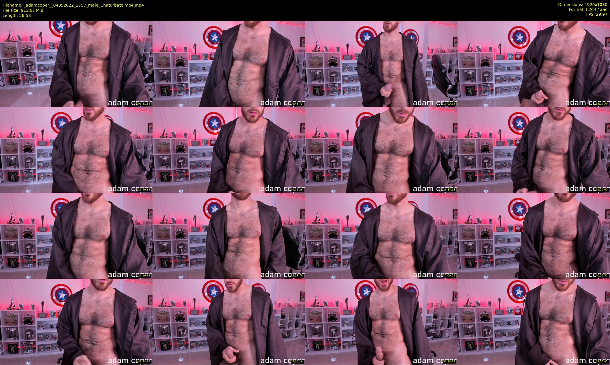 _adamcoper_ — 57 minute Chaturbate male cam show recording, 1080p, May 4, 2022