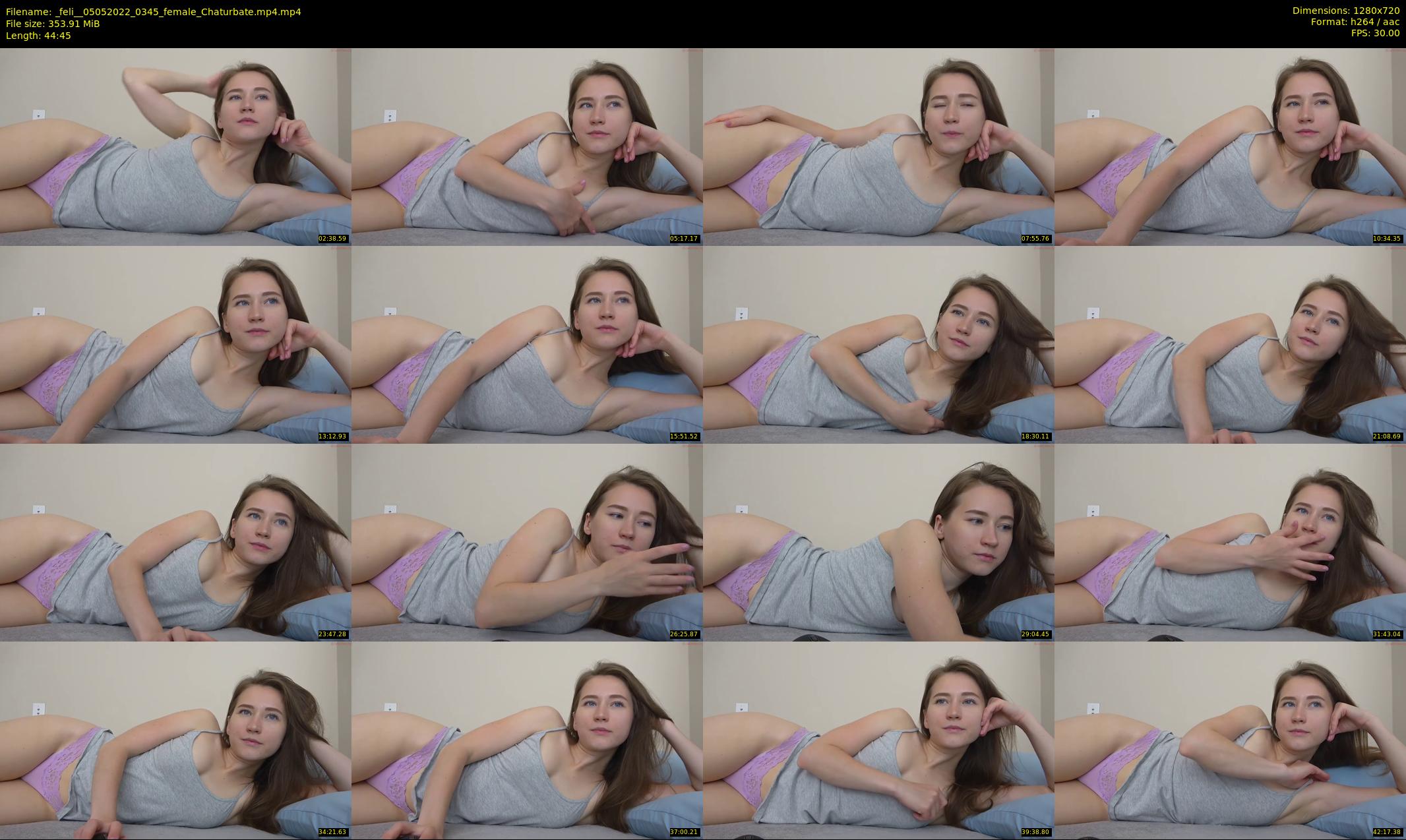_feli_ — 45 minute Chaturbate female cam show recording, 720p, May 5, 2022