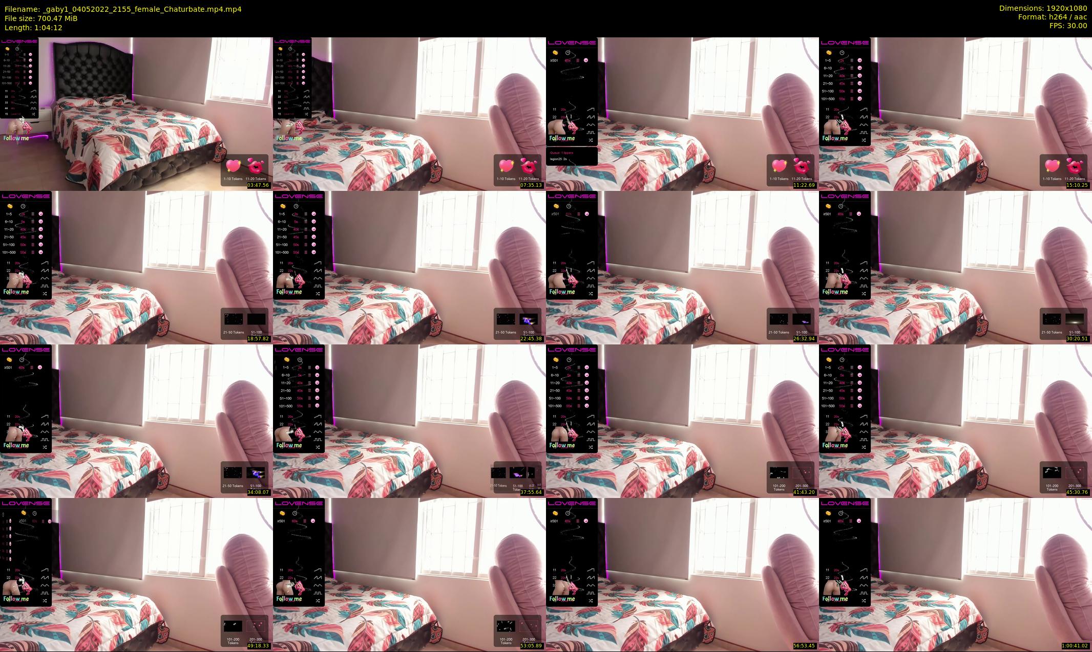 _gaby1 — 65 minute Chaturbate female cam show recording, 1080p, May 4, 2022