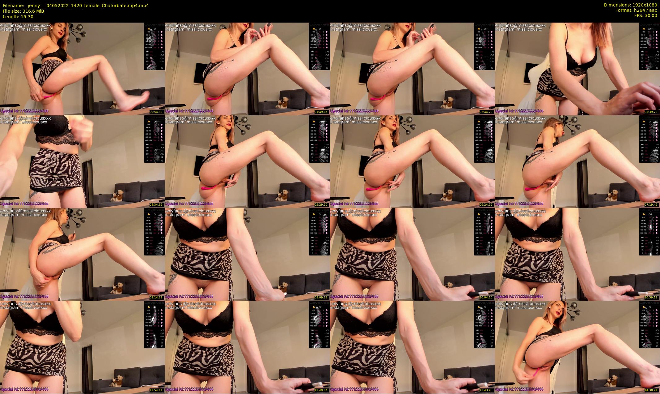 _jenny__ — 16 minute Chaturbate female cam show recording, 1080p, May 4, 2022