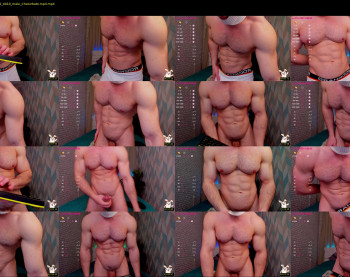 adam_muscle_ — 55 minute Chaturbate male cam show recording, 1080p, May 5, 2022