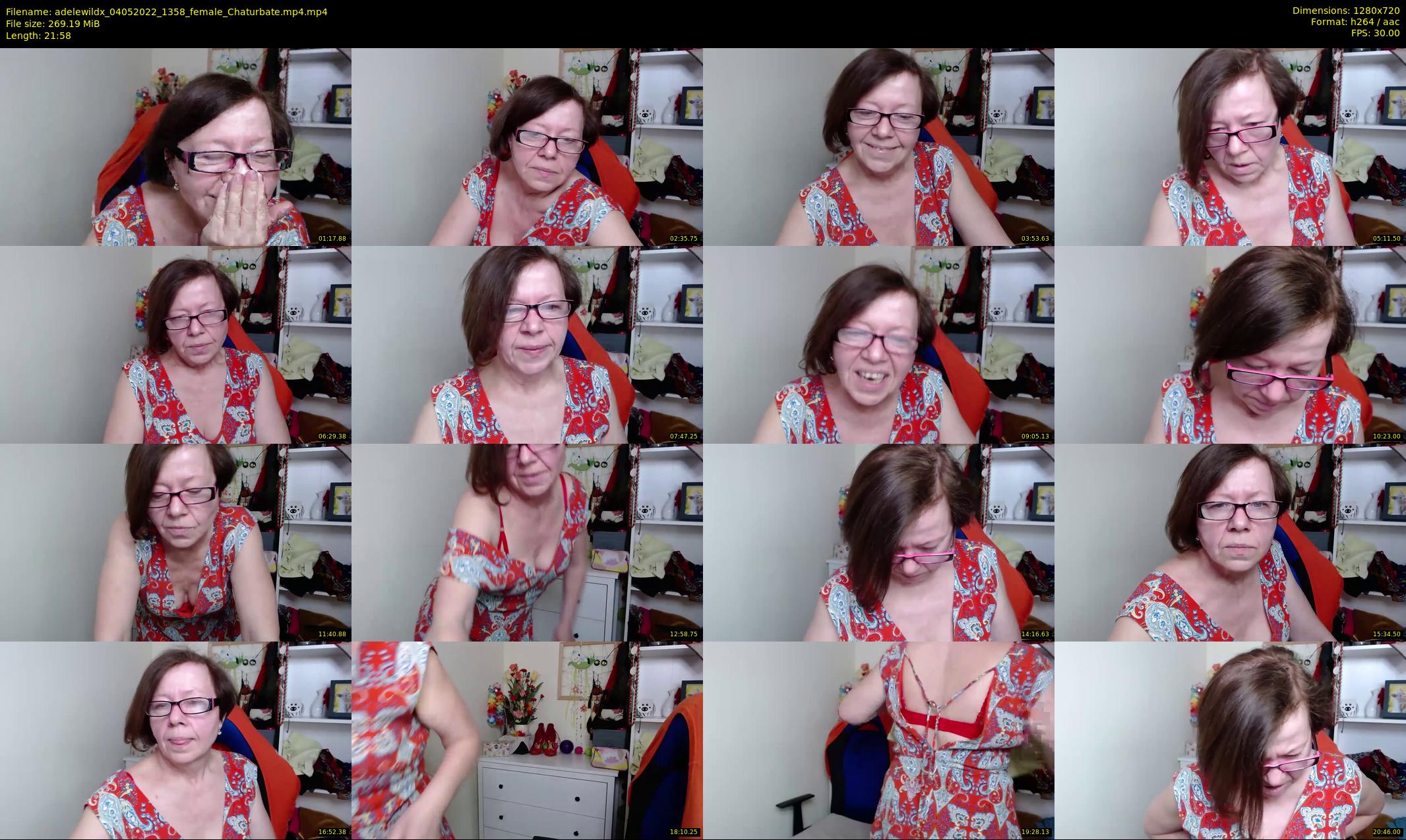 adelewildx — 22 minute Chaturbate female cam show recording, 720p, May 4, 2022