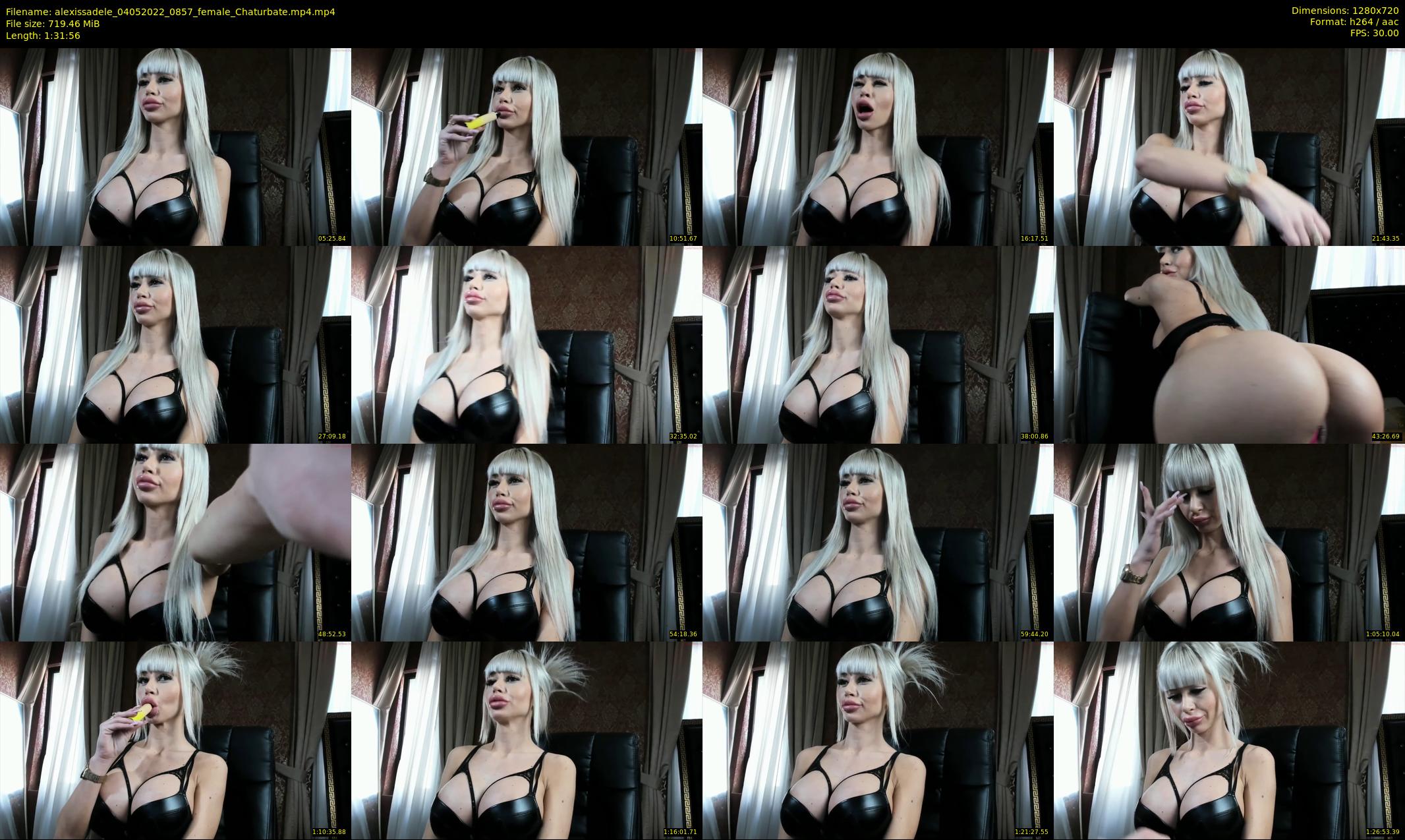 alexissadele — 92 minute Chaturbate female cam show recording, 720p, May 4, 2022