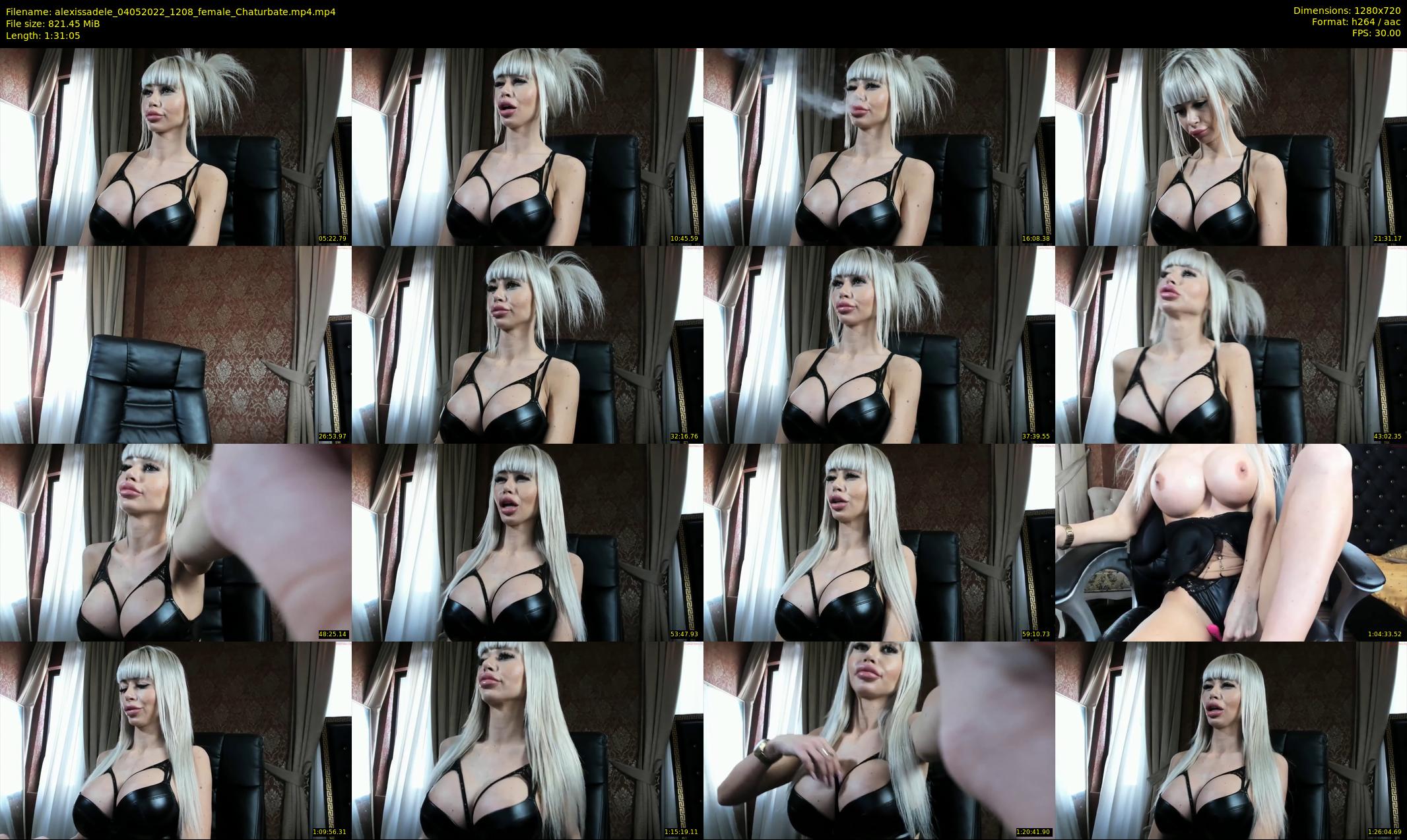 alexissadele — 92 minute Chaturbate female cam show recording, 720p, May 4, 2022
