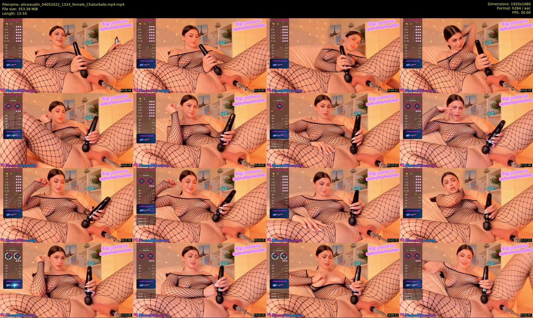 aliceaustin — 16 minute Chaturbate female cam show recording, 1080p, May 4, 2022