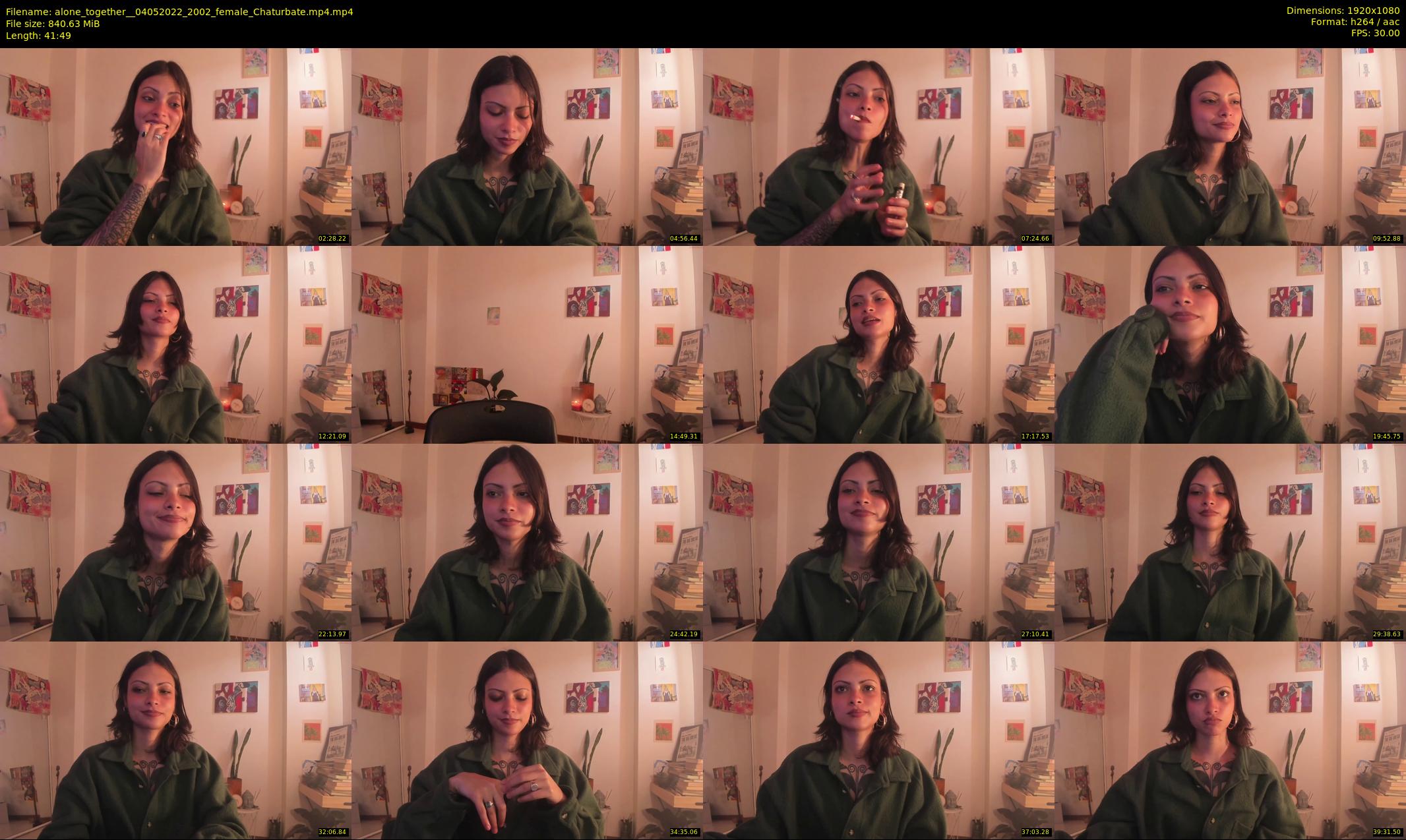 alone_together_ — 42 minute Chaturbate female cam show recording, 1080p, May 4, 2022