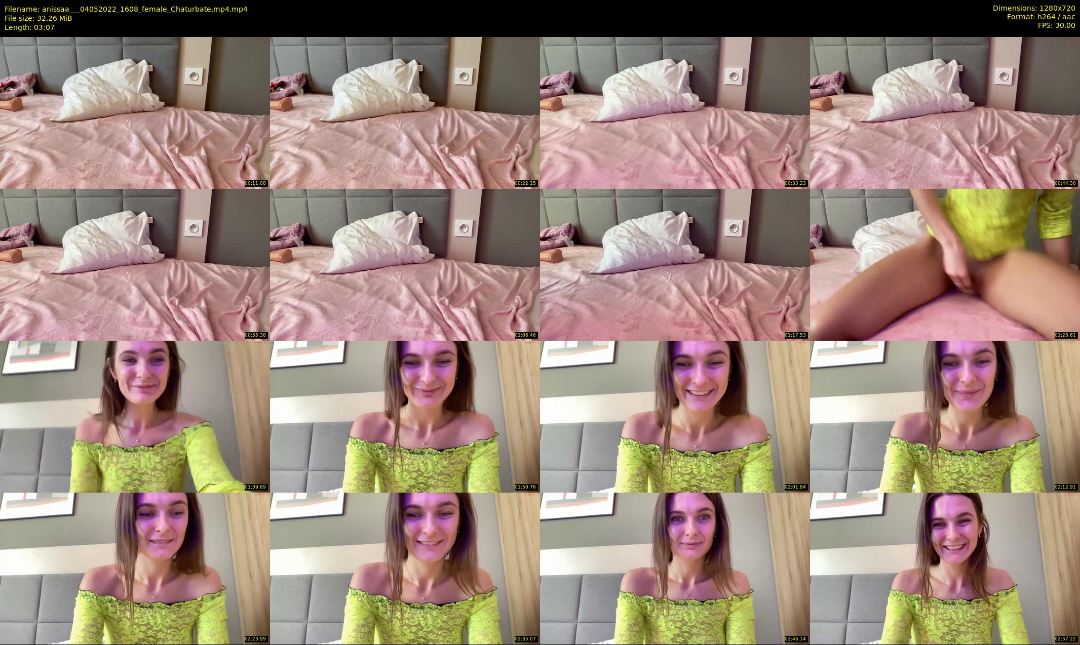 anissaa__ — 4 minute Chaturbate female cam show recording, 720p, May 4, 2022